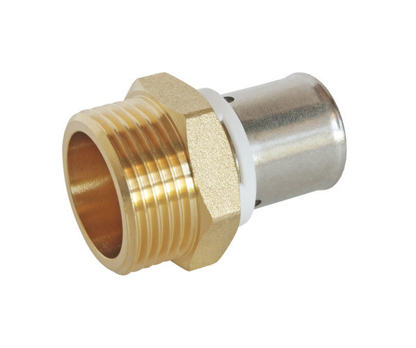 Raccord PER à sertir SOMATHERM Ø16mm M20-27