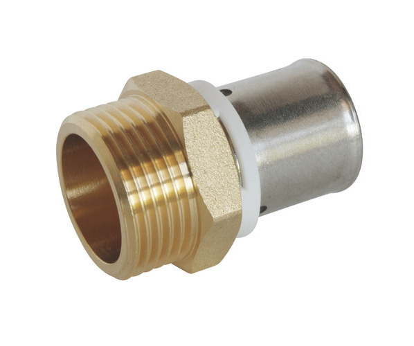 Raccord PER à sertir SOMATHERM Ø20mm M20-27