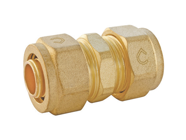 Manchon égal PER à compression SOMATHERM Ø12mm