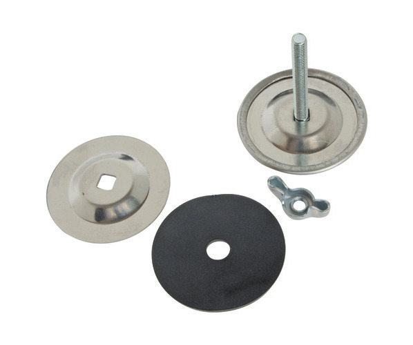 Cache trou chromé SOMATHERM Ø45mm