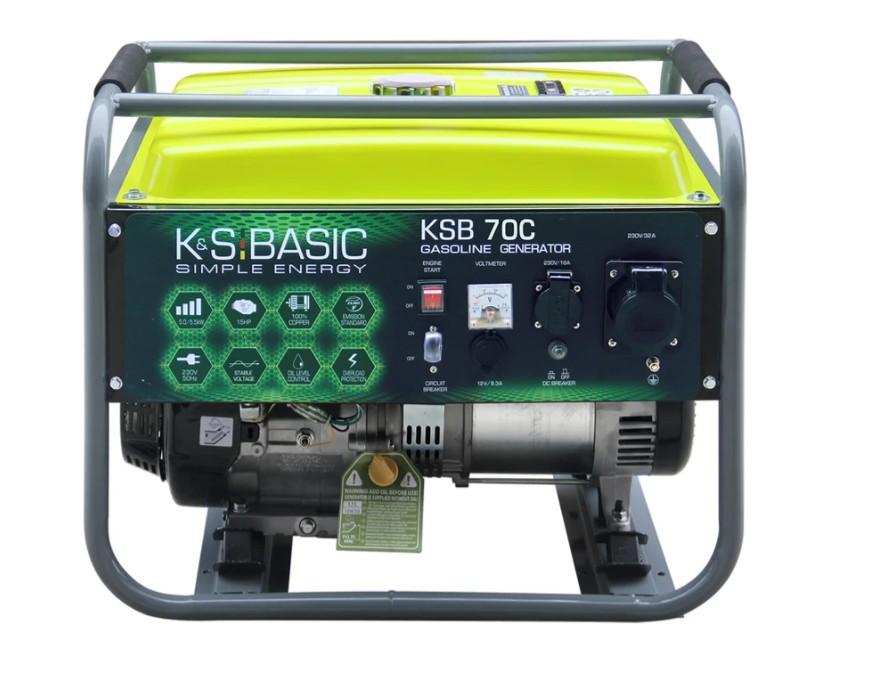 Groupe électrogène KÖNNER & SÖHNEN 5,5kW 4 temps 25l 9h