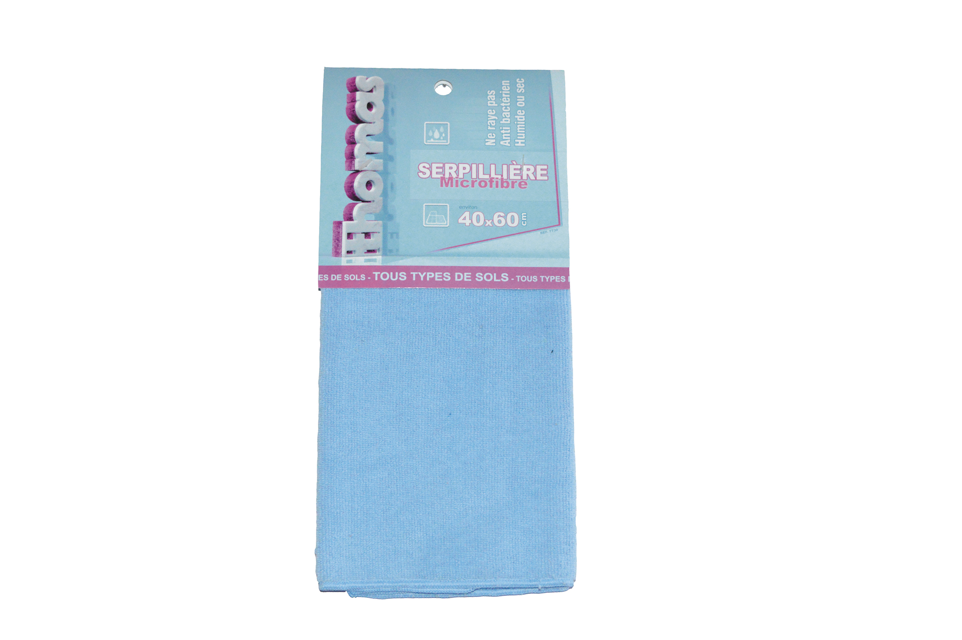 Serpillière microfibre THOMAS 60x40cm