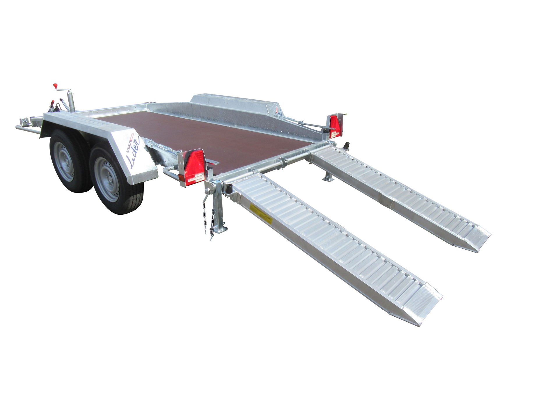 Remorque porte-engin LIDER 300x145 40850 2500kg