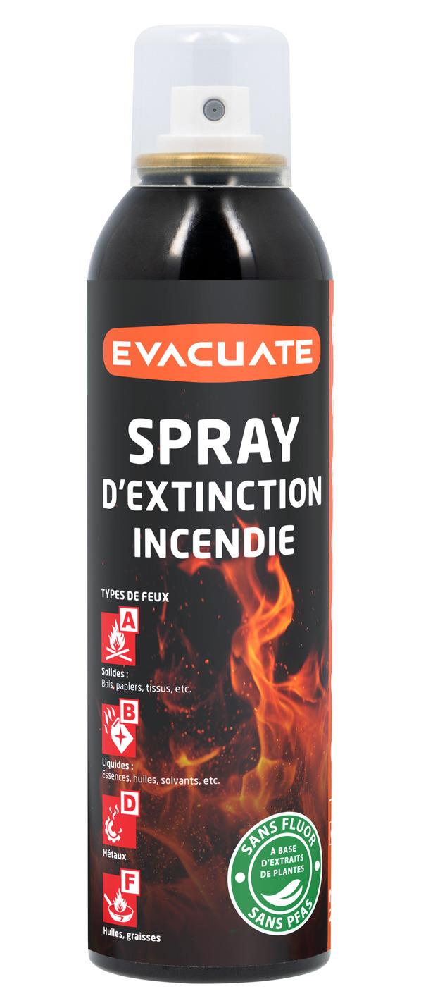 Spray d'extinction EVACUATE 200ml