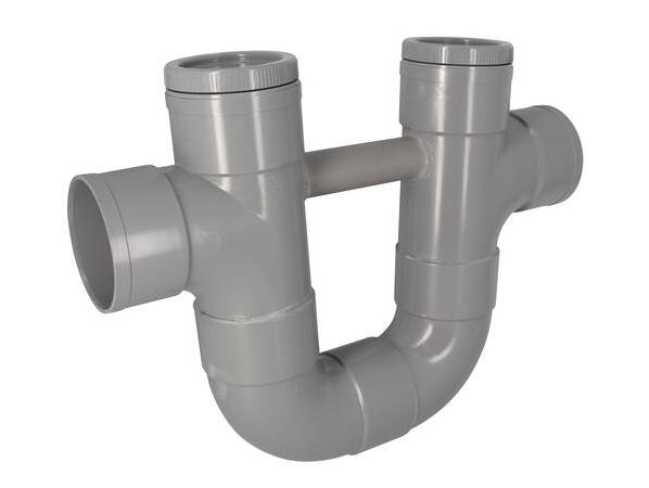 Siphon disconnecteur GIRPI 87°30 femelle femelle Ø100