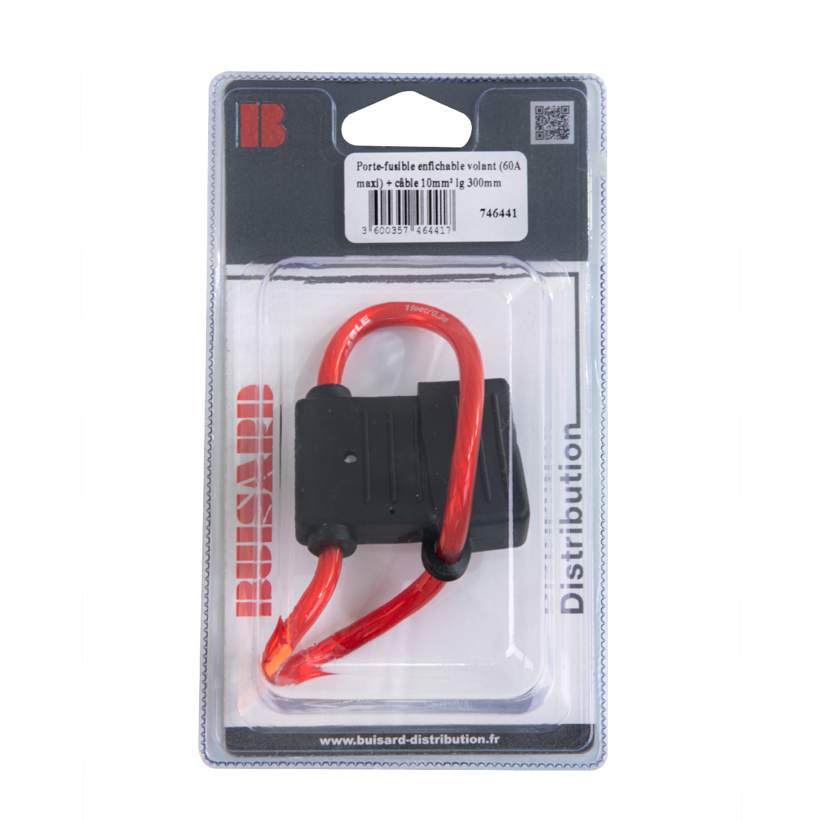 Porte-fusible volant enfichable maxi 60a étanche