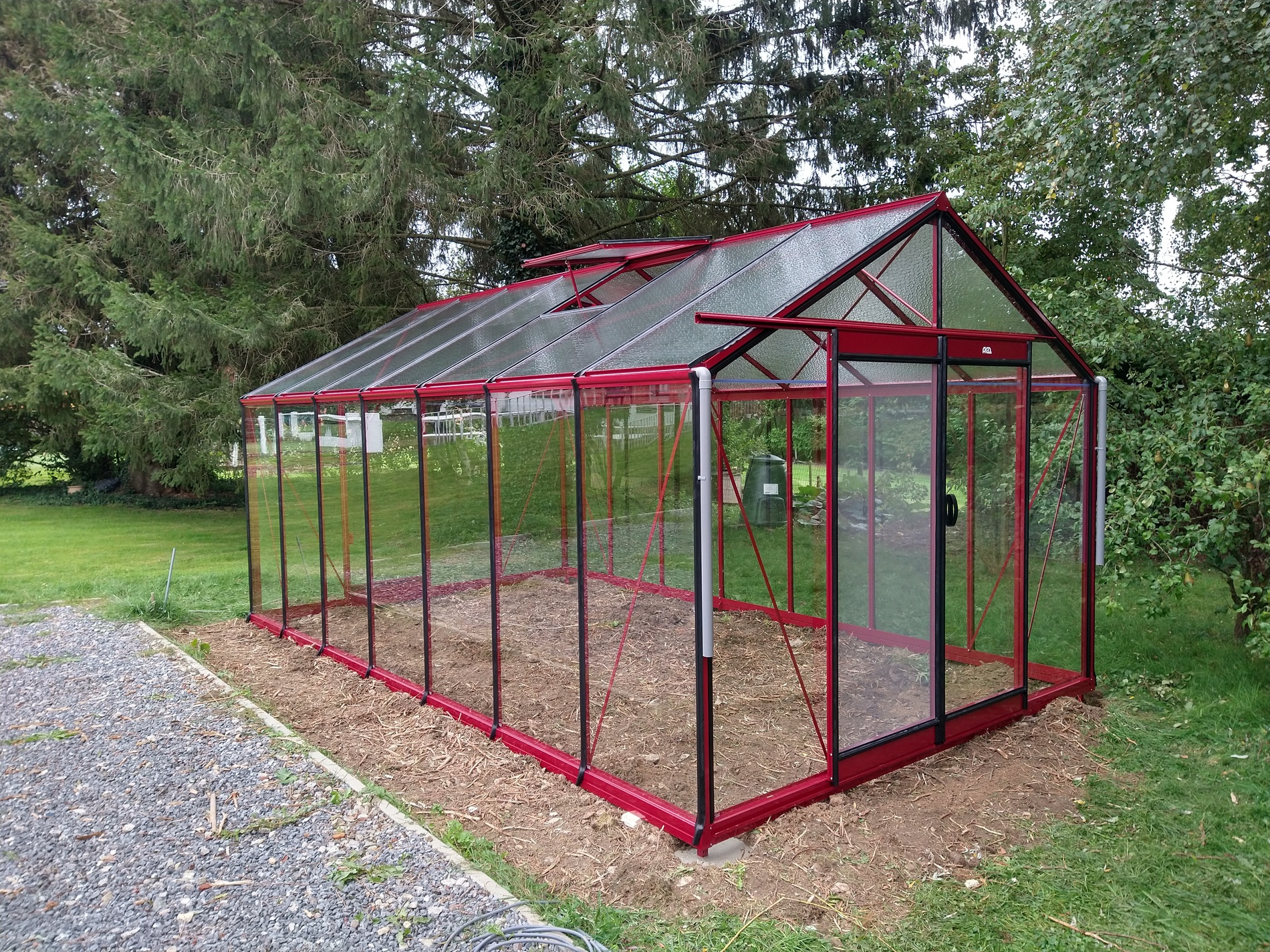 Option laquage pour serre Prestige R307H-B