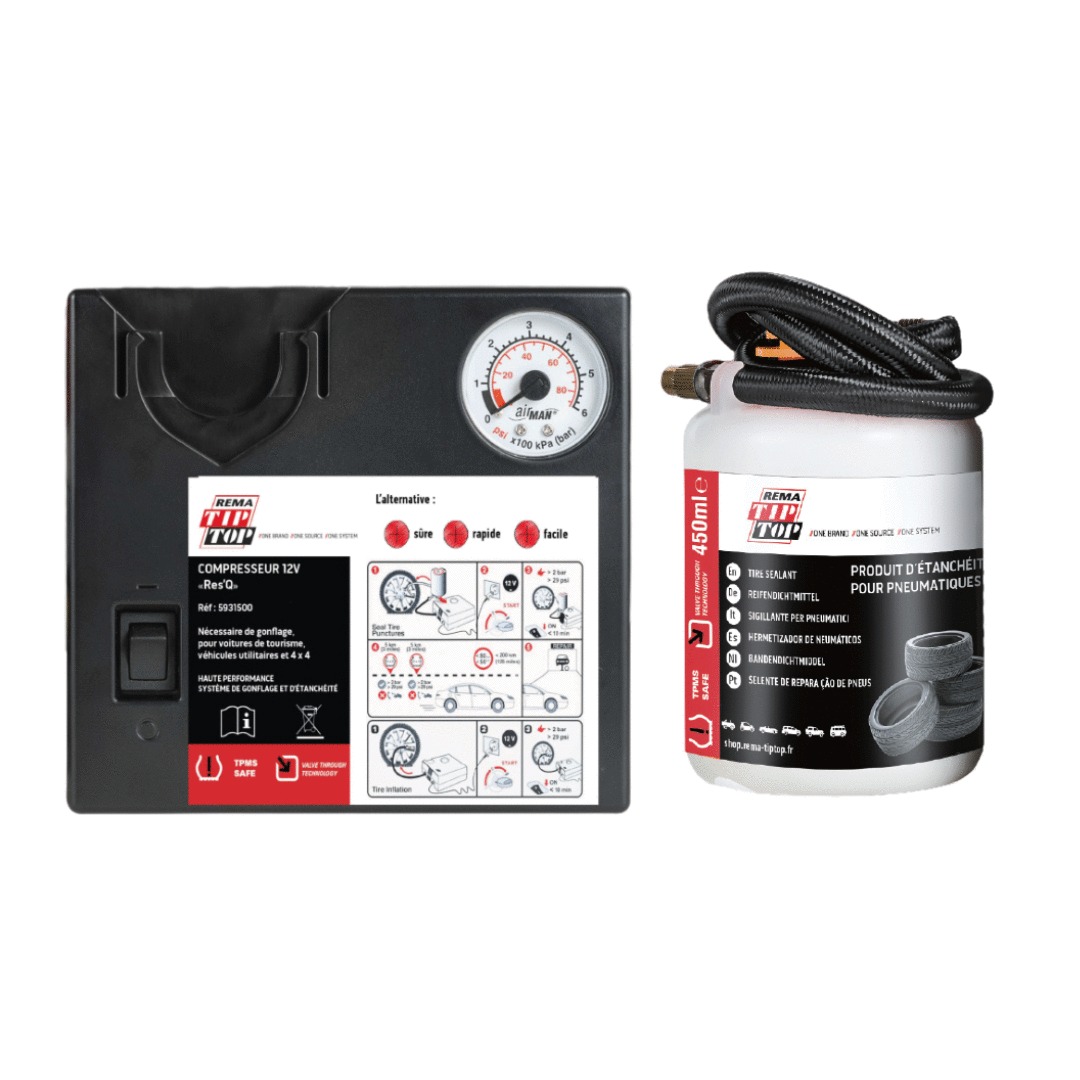 Kit anti crevaison REMA TIP TOP ResQ