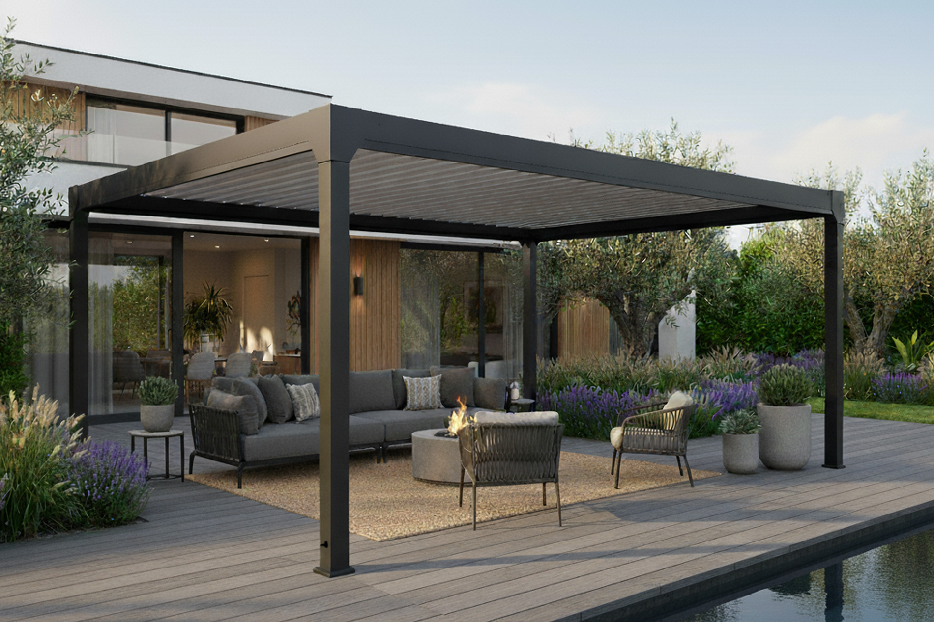 Pergola bioclimatique ACTUAL 500x300cm