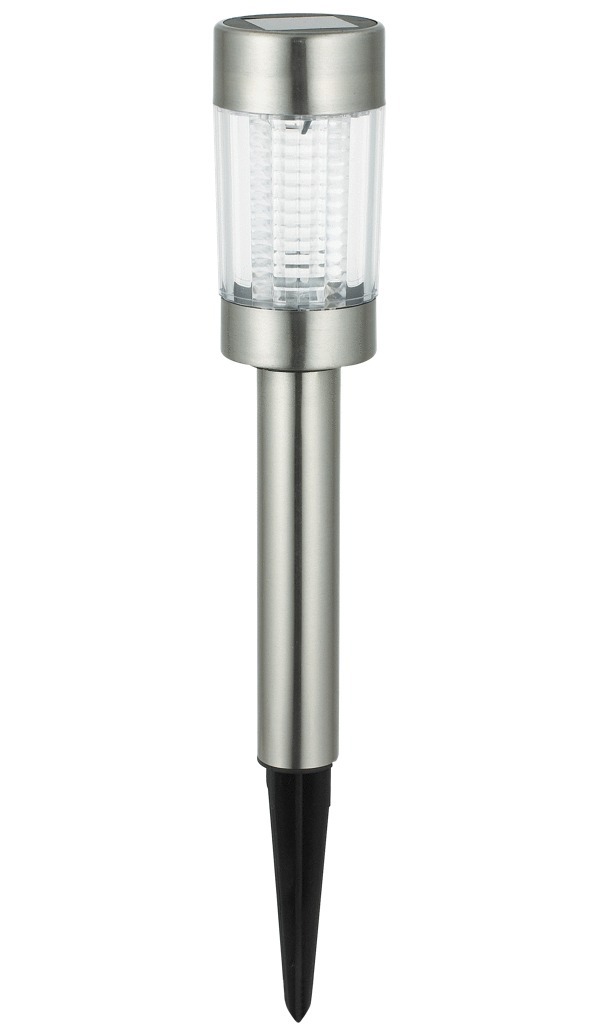 Lot de 5 bornes solaires ARLUX Firefly inox avec détecteur