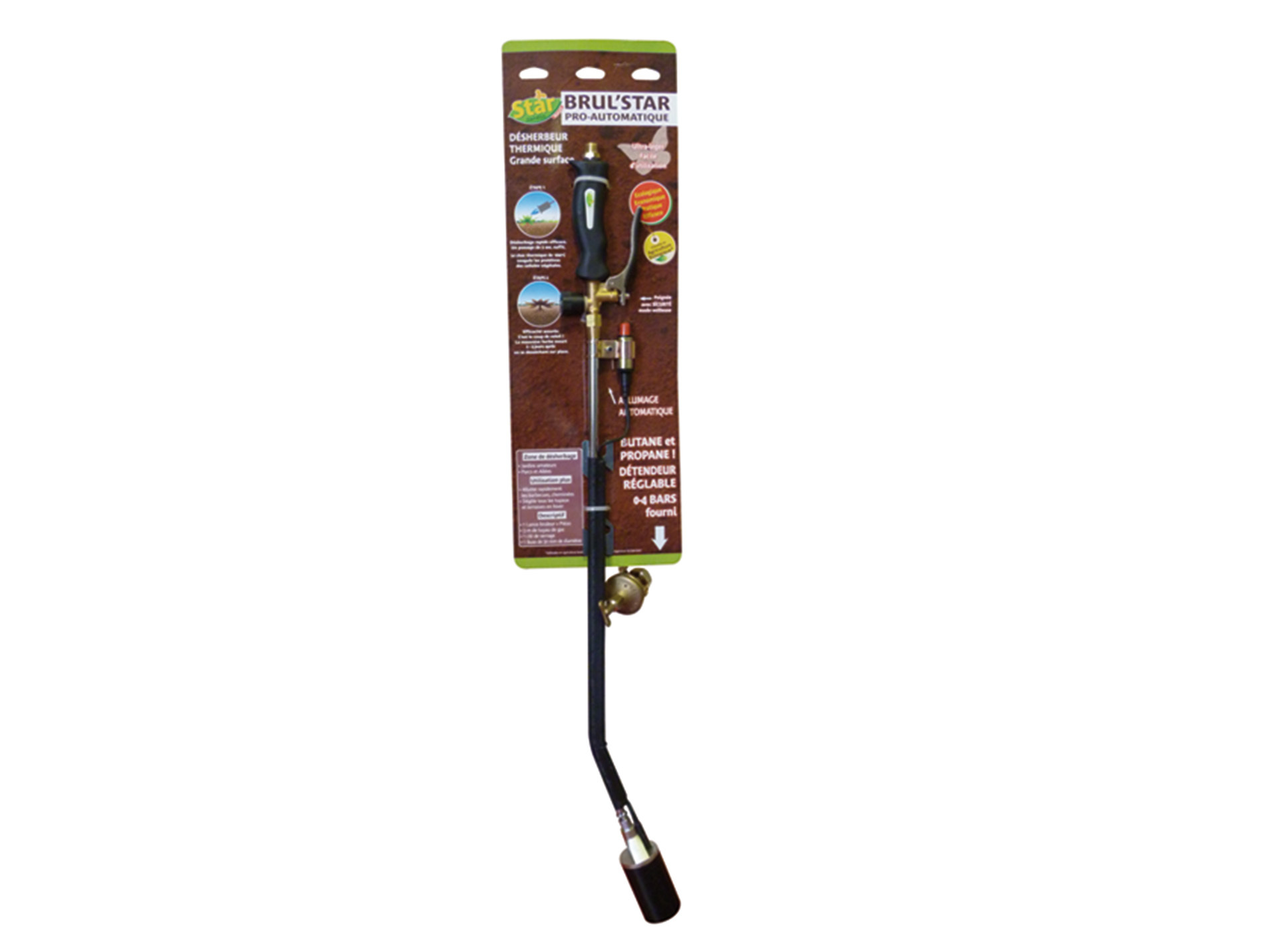 Désherbeur thermique BRUL'STAR Pro automatique