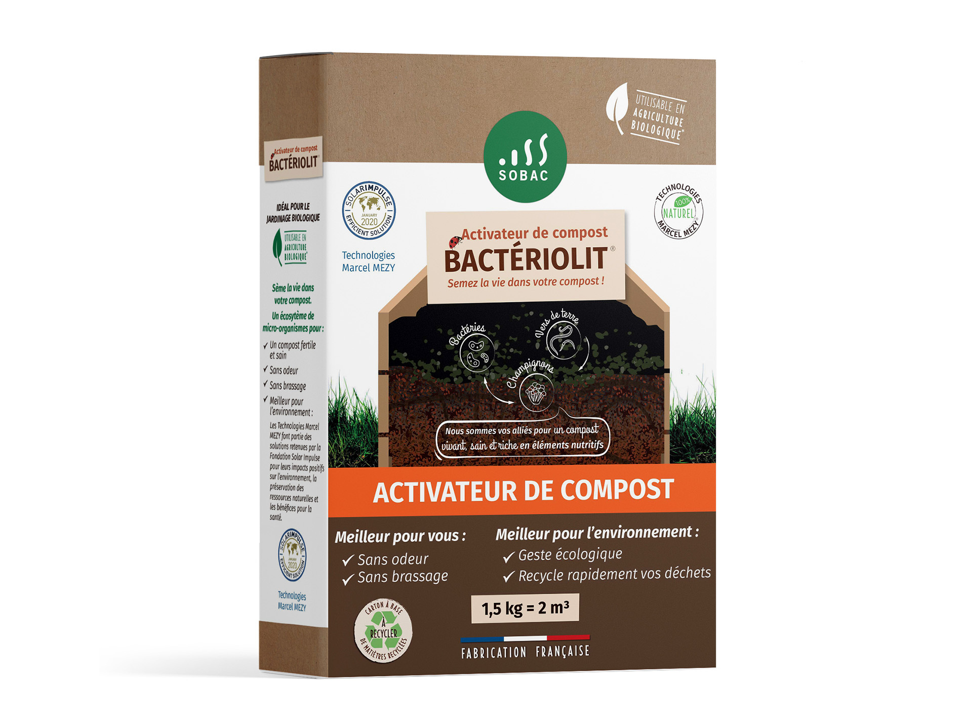Activateur de compost BACTERIOLIT 1.5KG