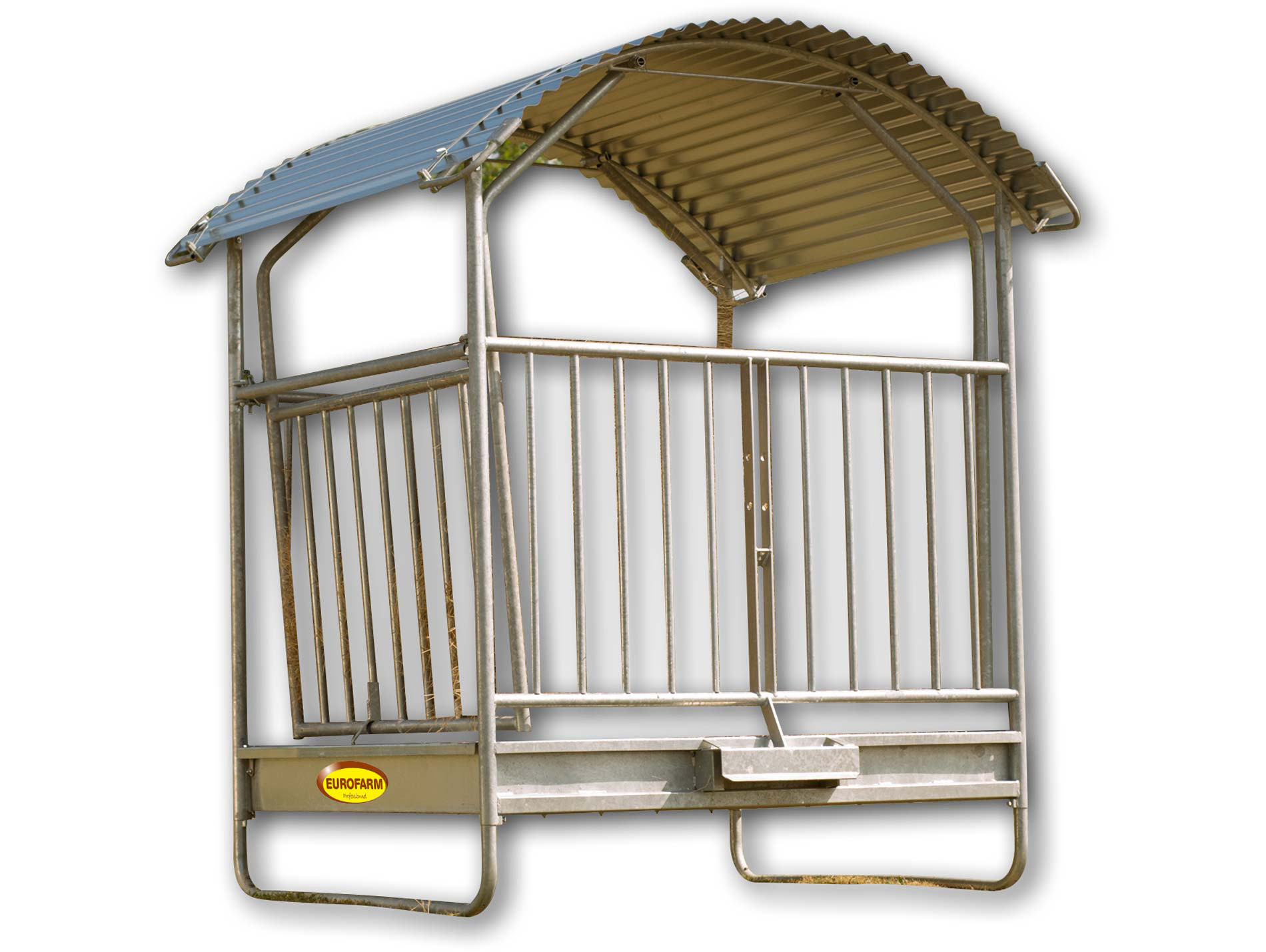 Râtelier à foin auto-serrant
