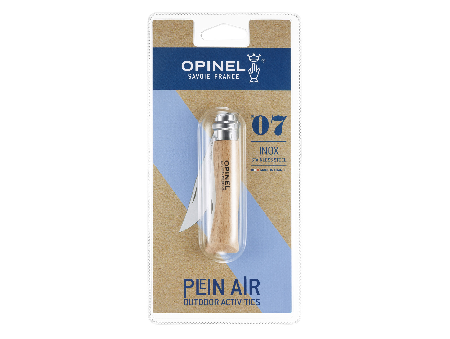 Couteau OPINEL lame inox n°7