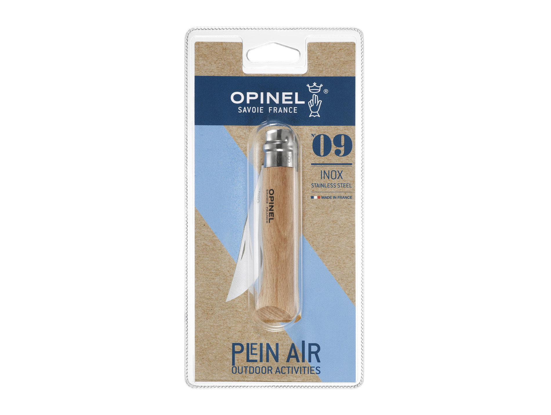 Couteau OPINEL lame inox n°9