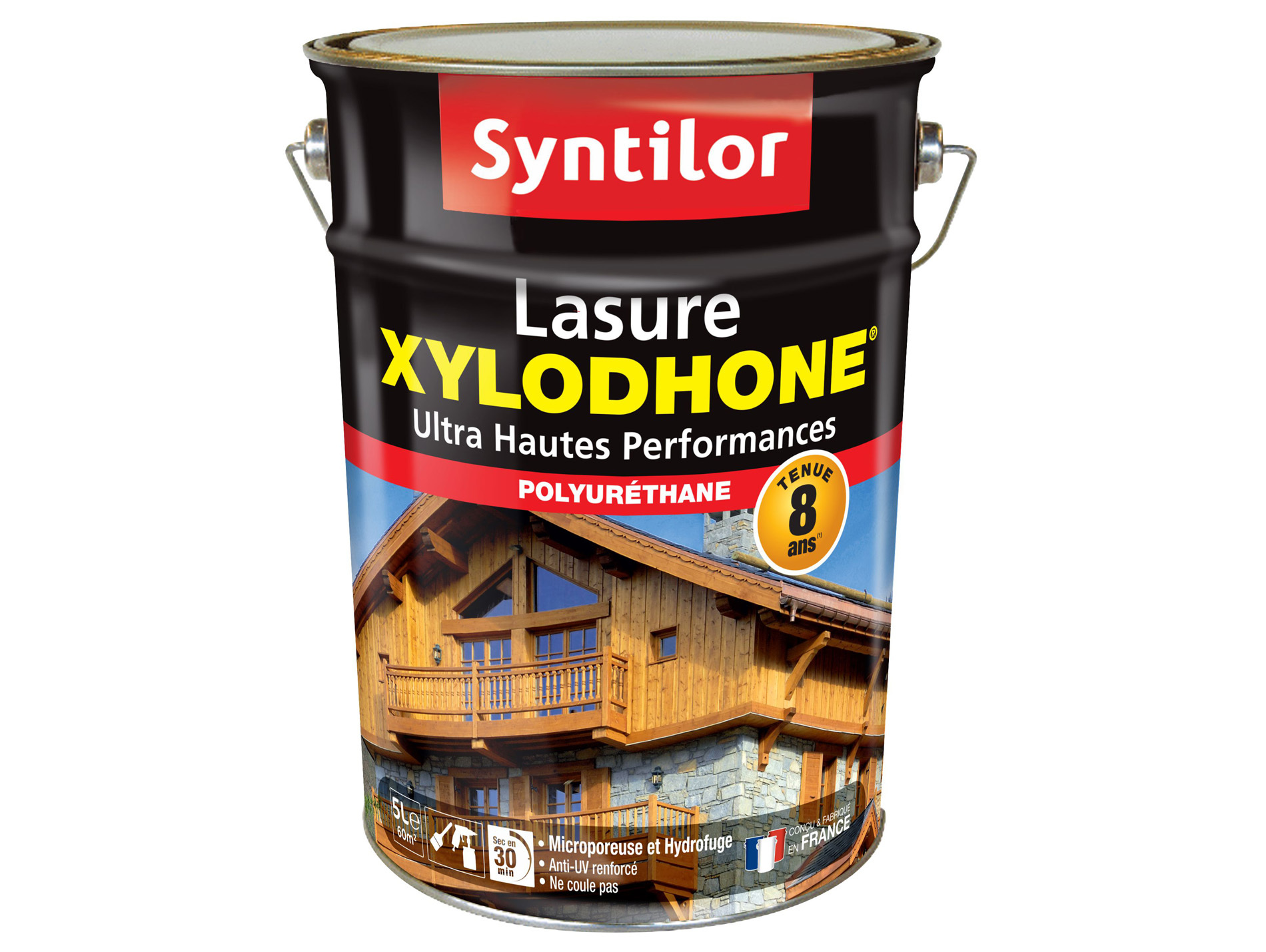 Lasure SYNTILOR Xylodhone ® 8 ans 5L Teck