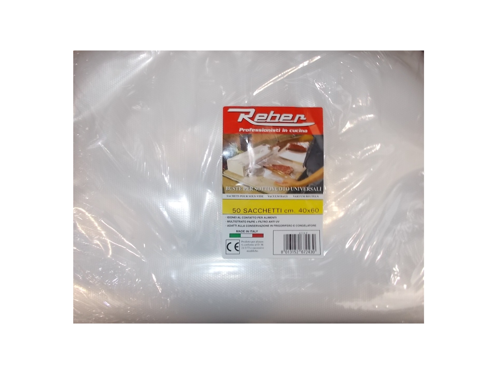 Poches pour machine sous vide 40x60cm X50