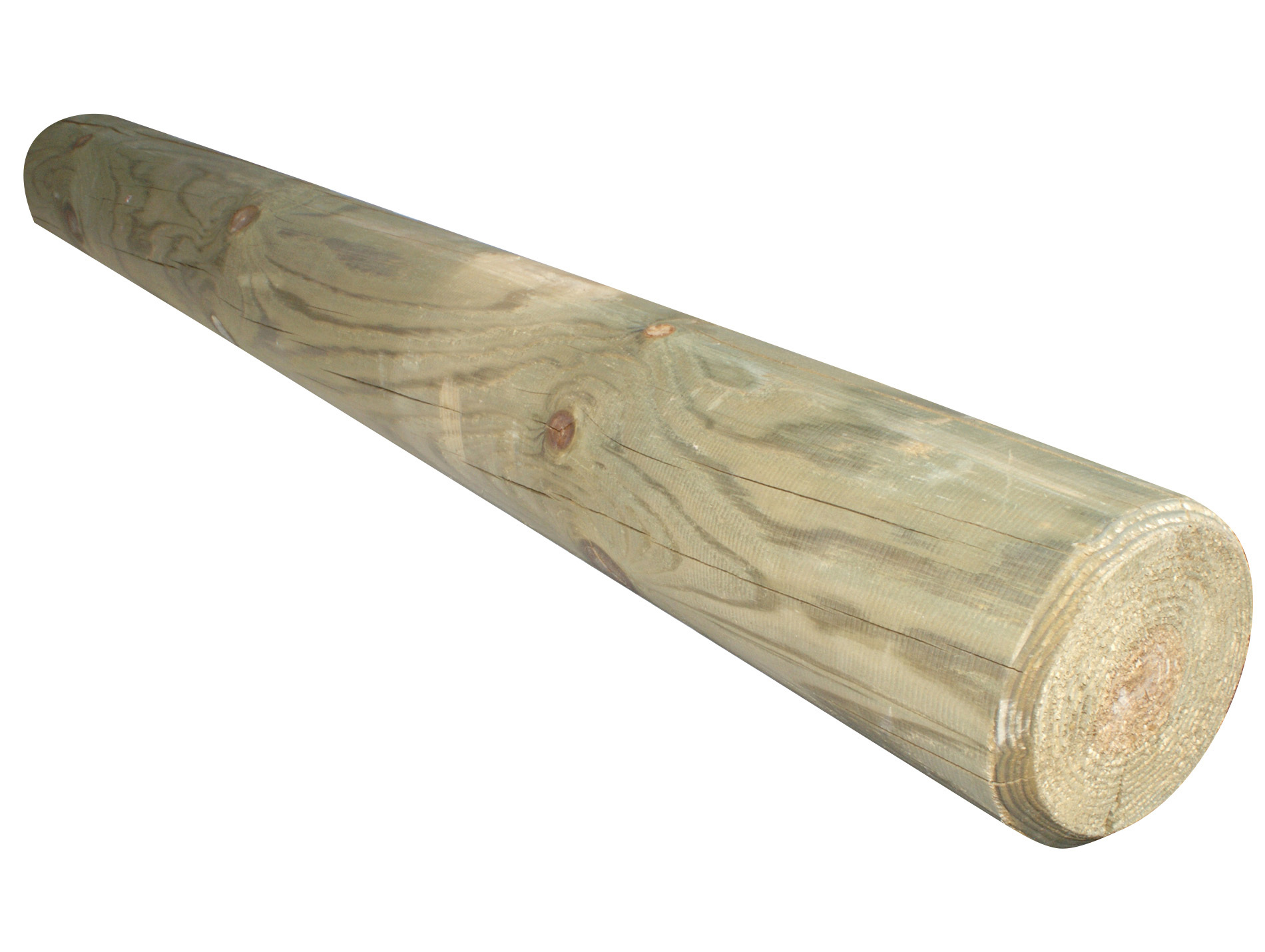 Rondin bois Ø100mm L.2,50m