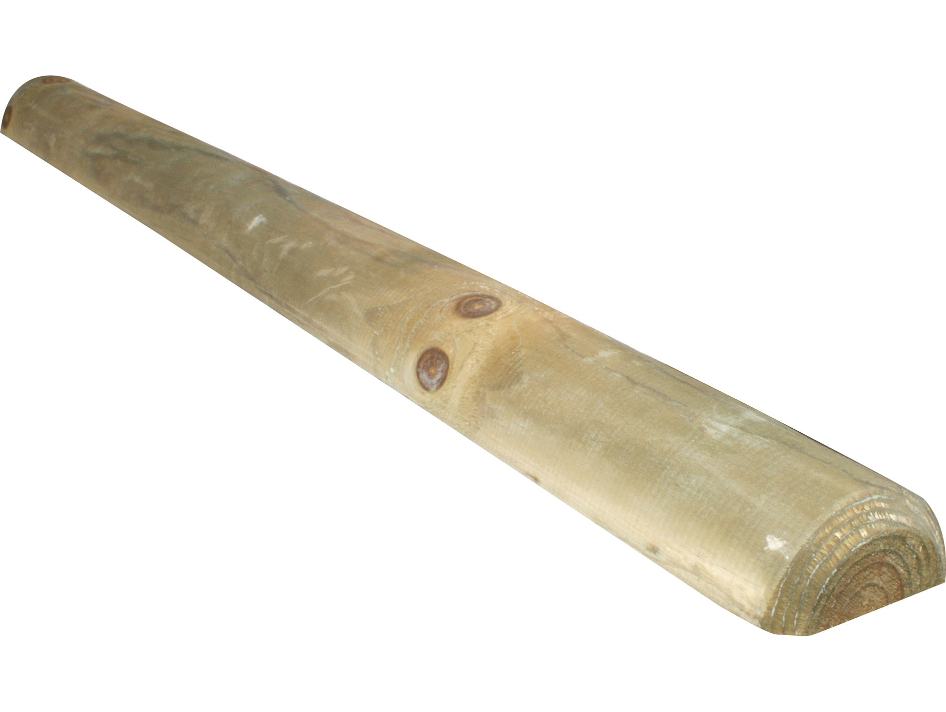 Demi-rondin bois Ø80mm L.2,50m