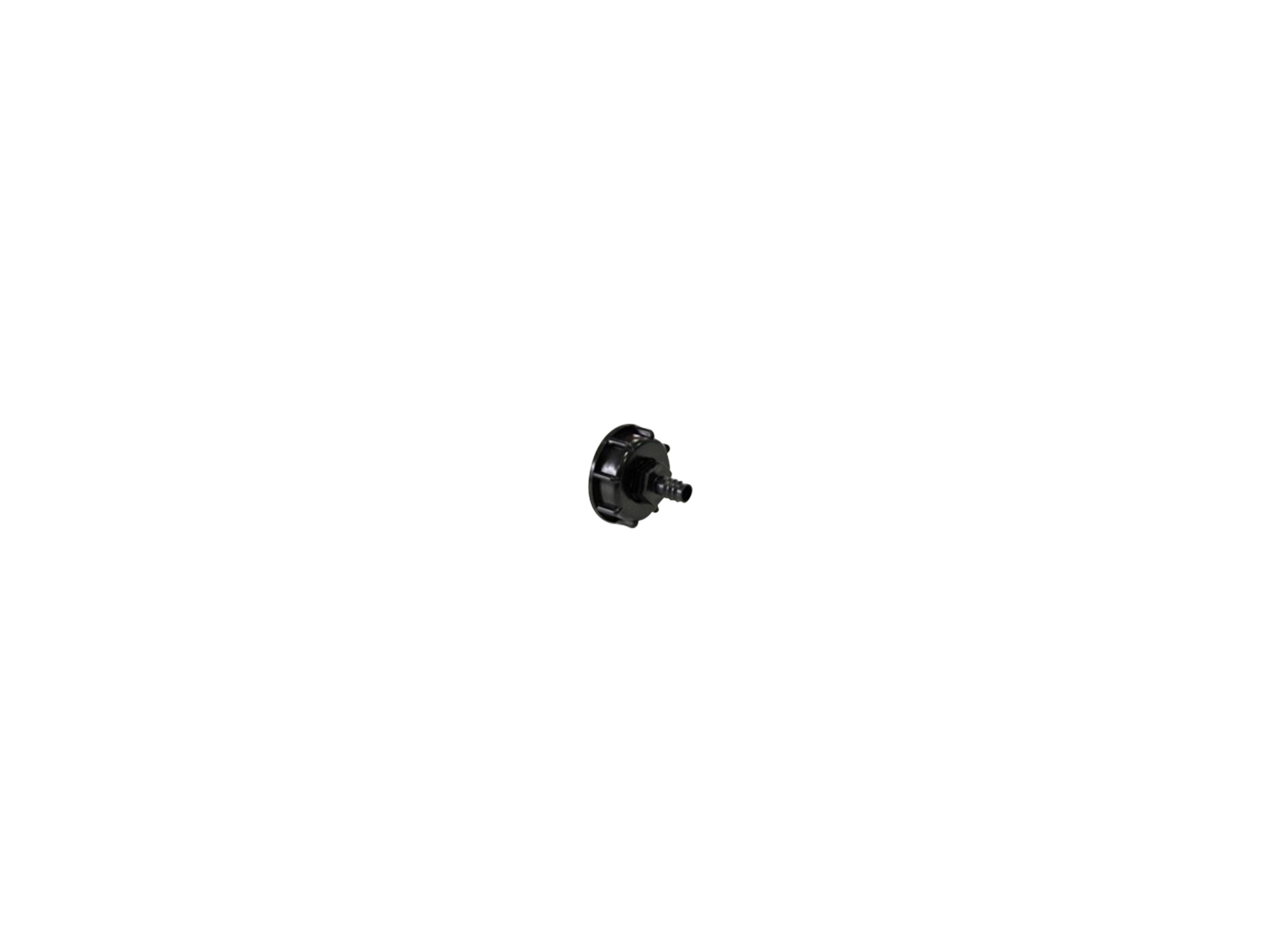Raccord S60x6 cannelée droit 16mm