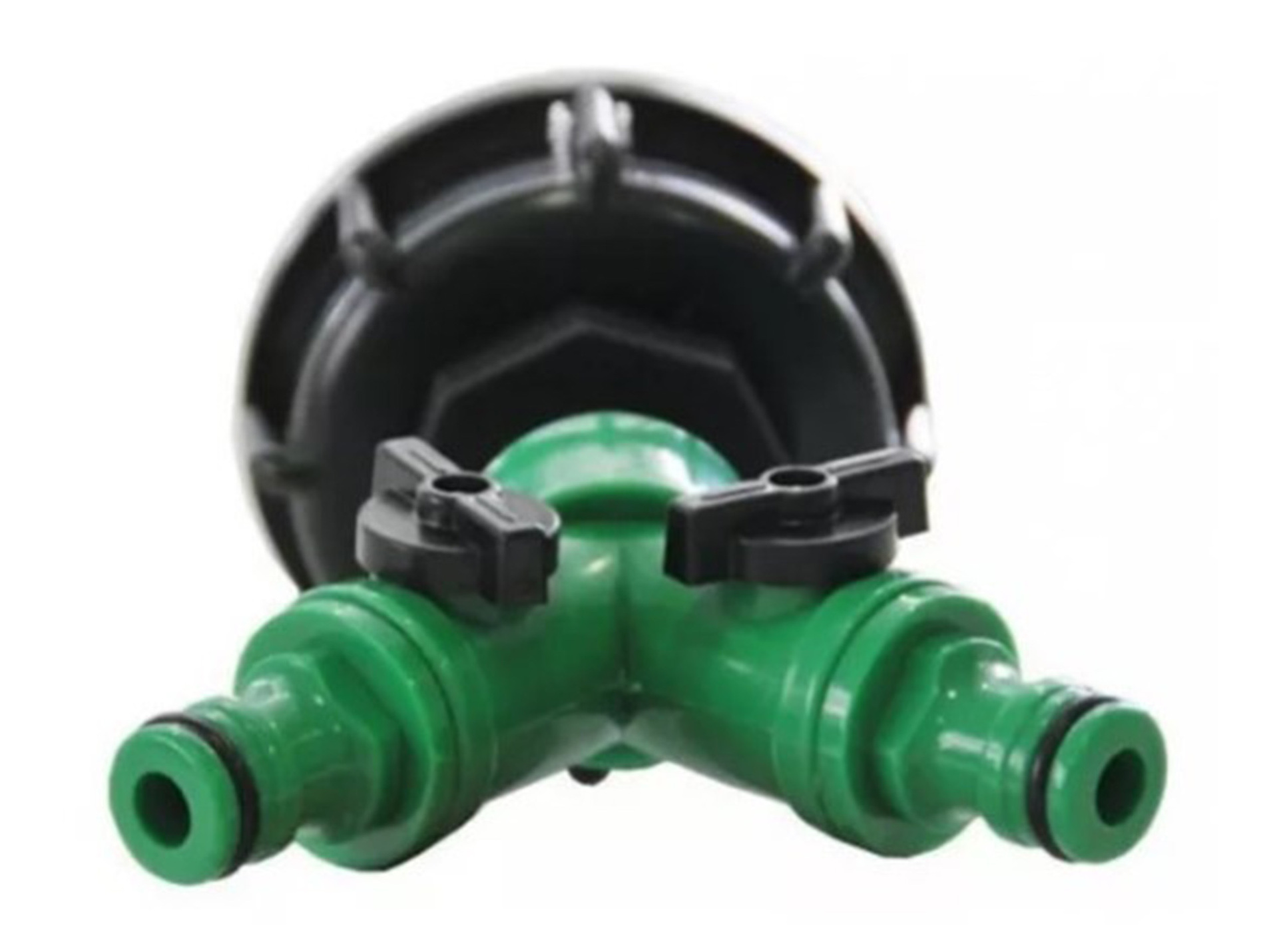 Raccord S60x6 avec robinet double sortie