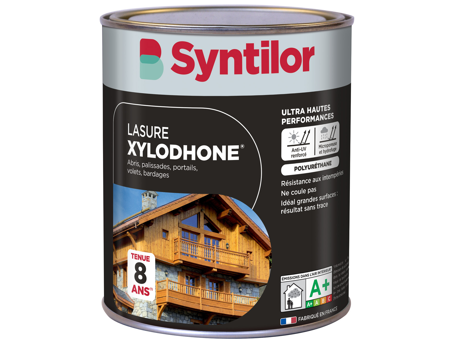 Lasure bois SYNTILOR universelle incolore satiné 1L