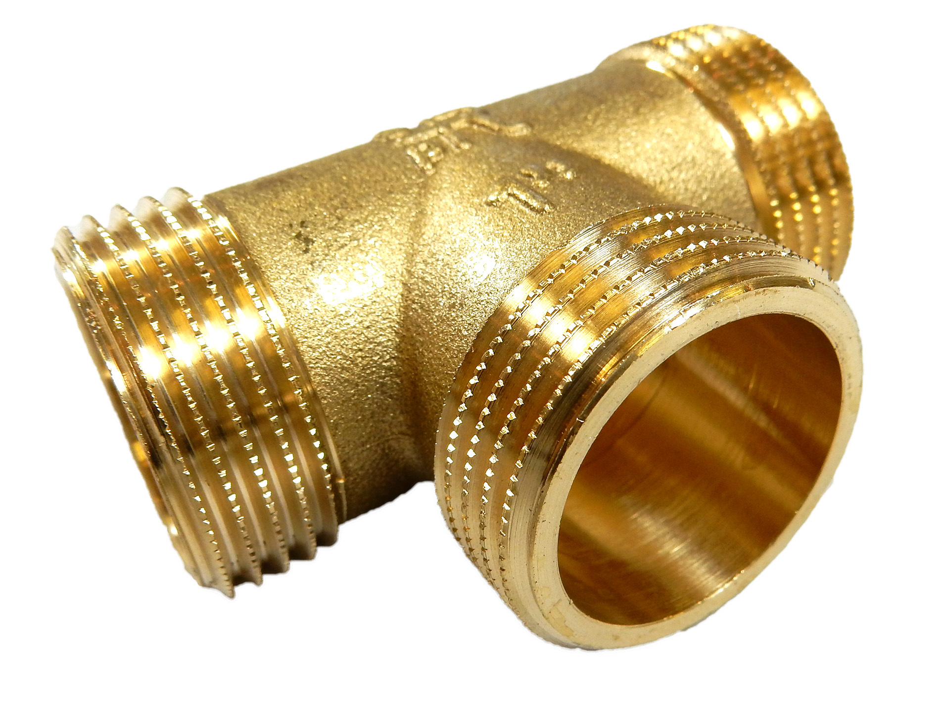 Té en laiton FAUQUET Mâle 26/34 pour tube Ø23mm