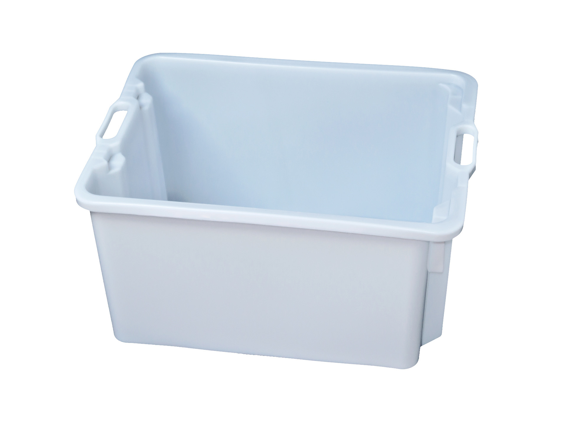 Caisse gerbable emboîtable CNTT Pleine Naturel 65L
