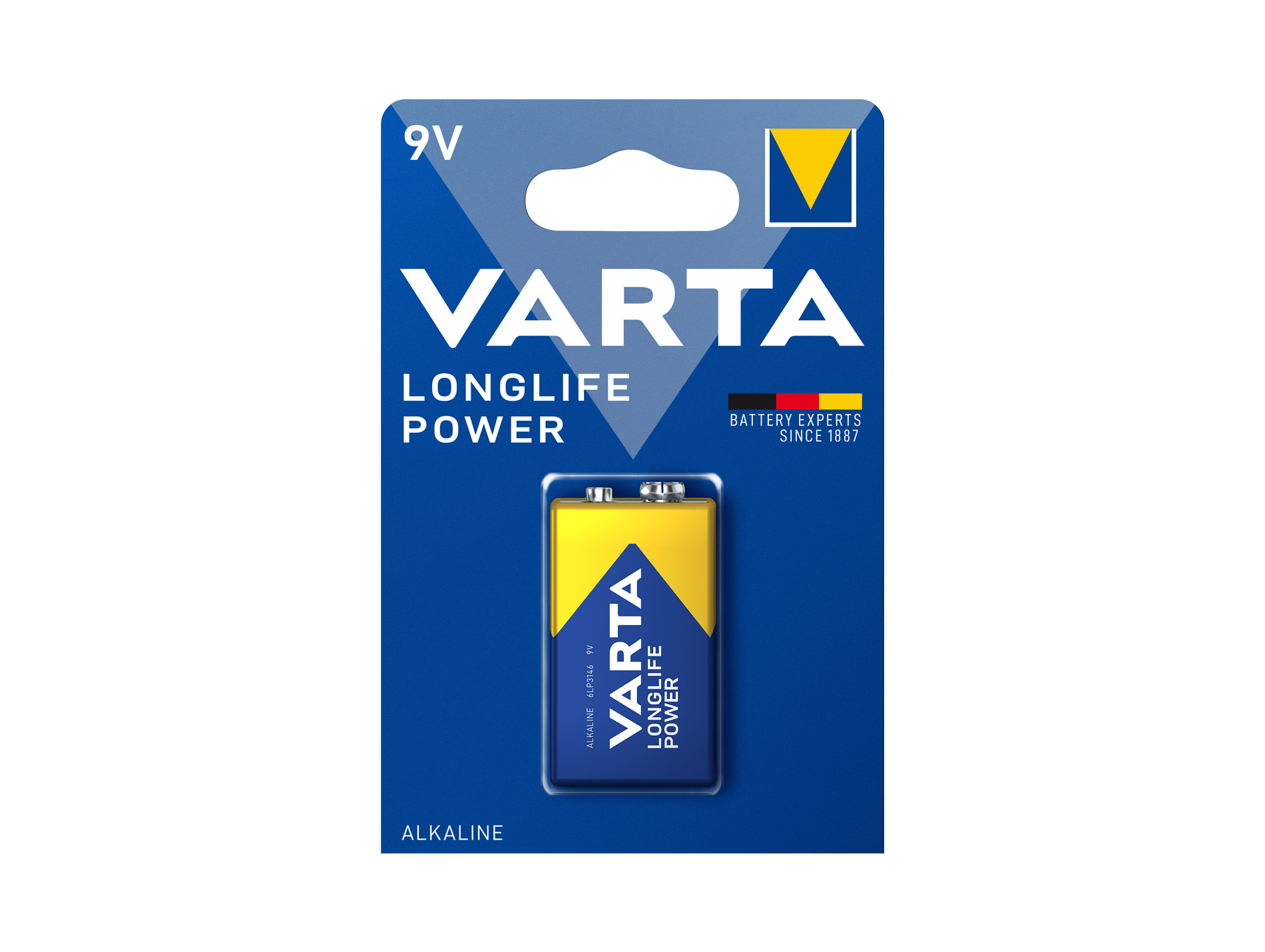 Pile alcaline High Energy 9V VARTA