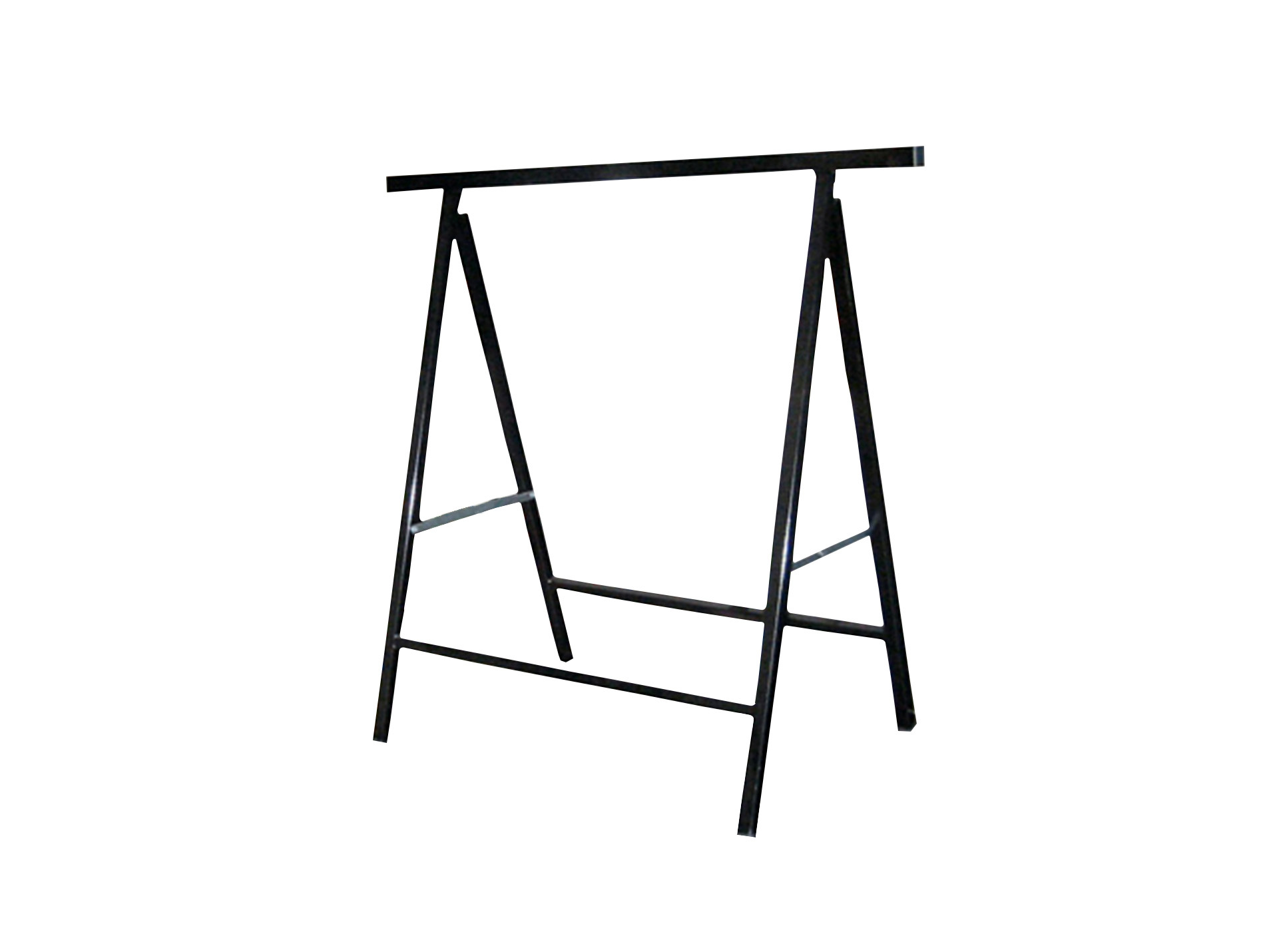 Tréteau pliable noir
