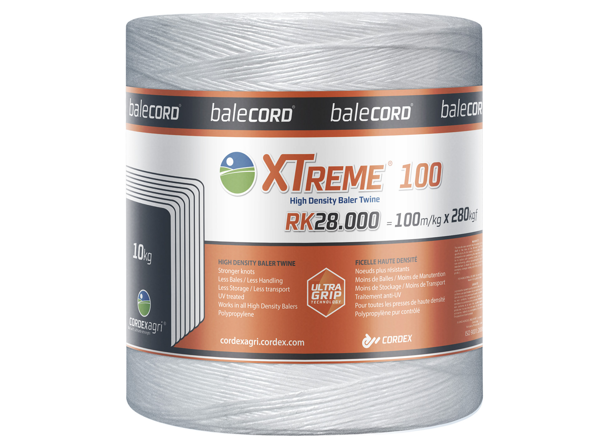 Ficelle agricole blanche XTREME 100