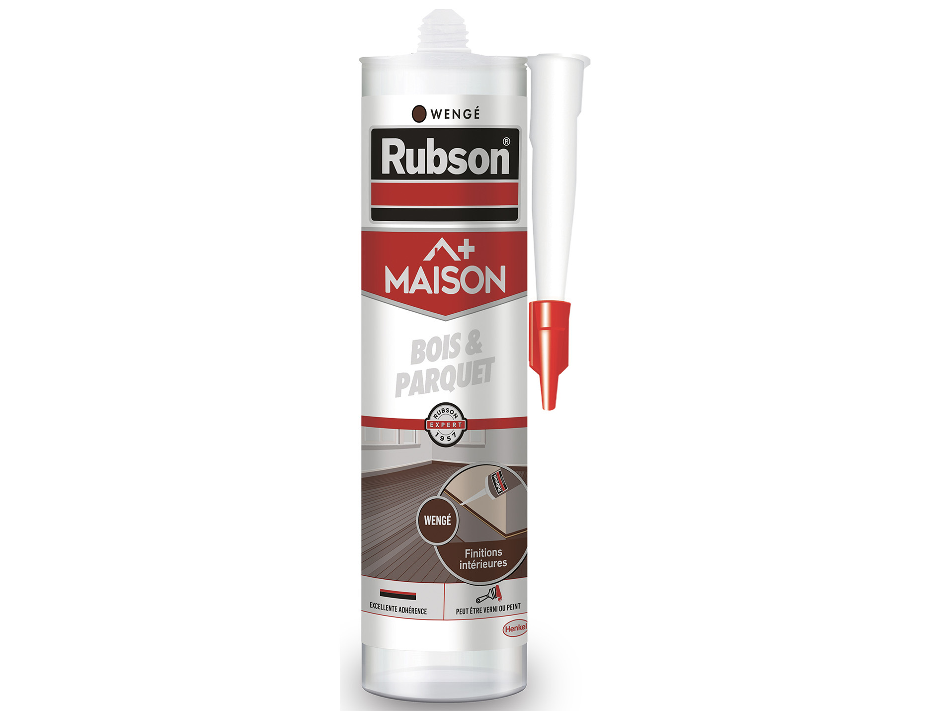 Mastic RUBSON maison bois et parquet Wenge 280ml