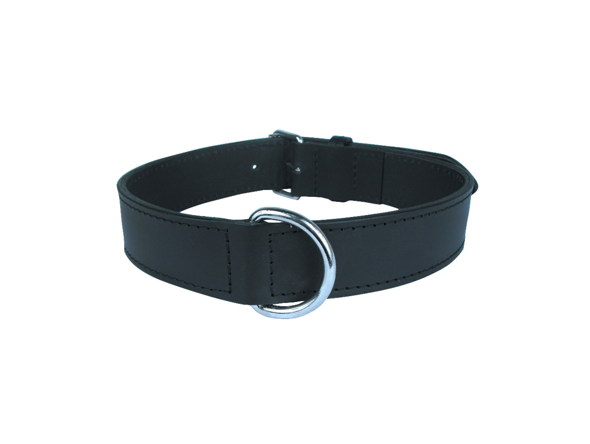 Collier cuir double ZOLUX L.50cm noir