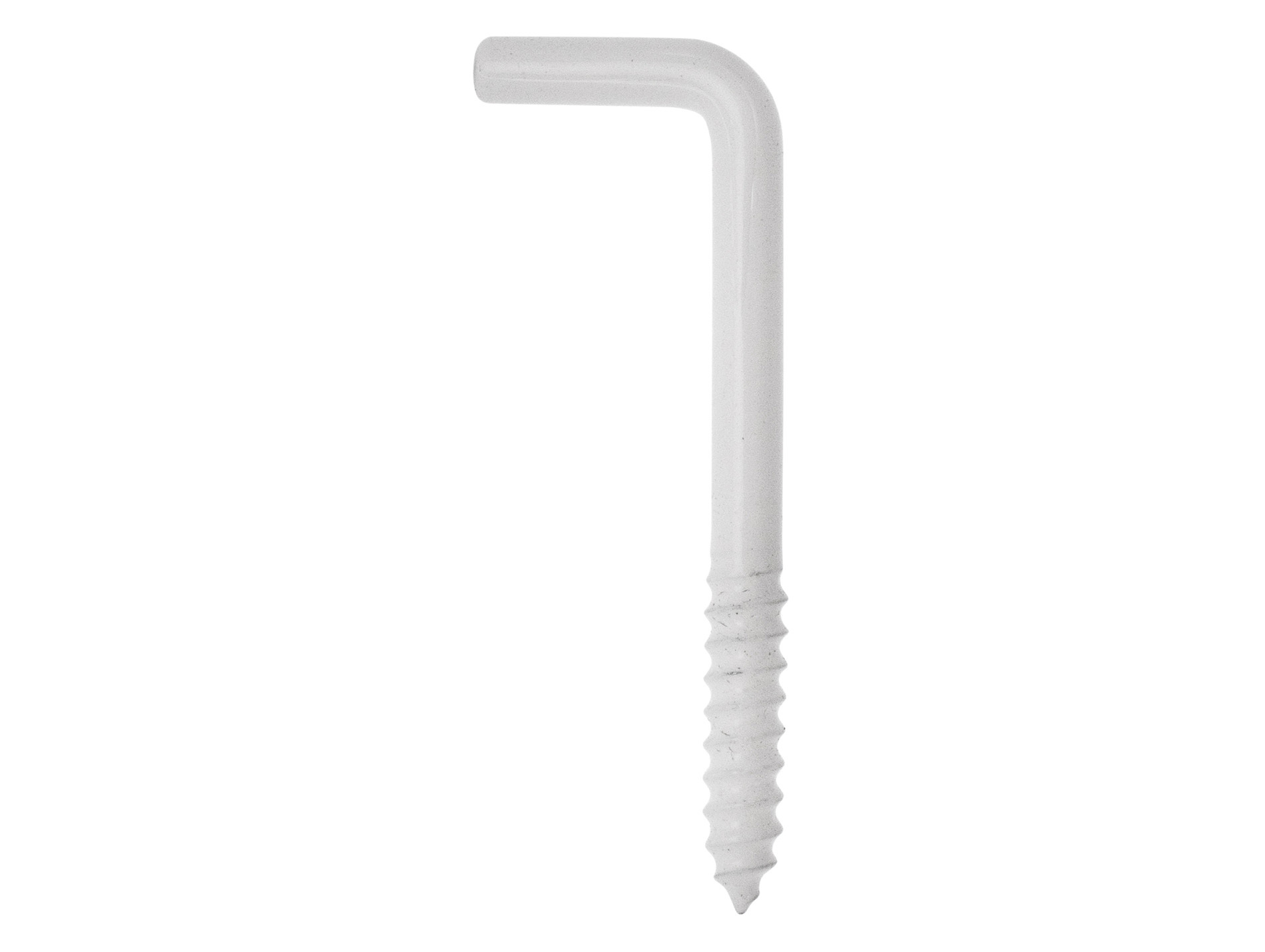 Gond plastifié blanc Ø3 L.30 x10