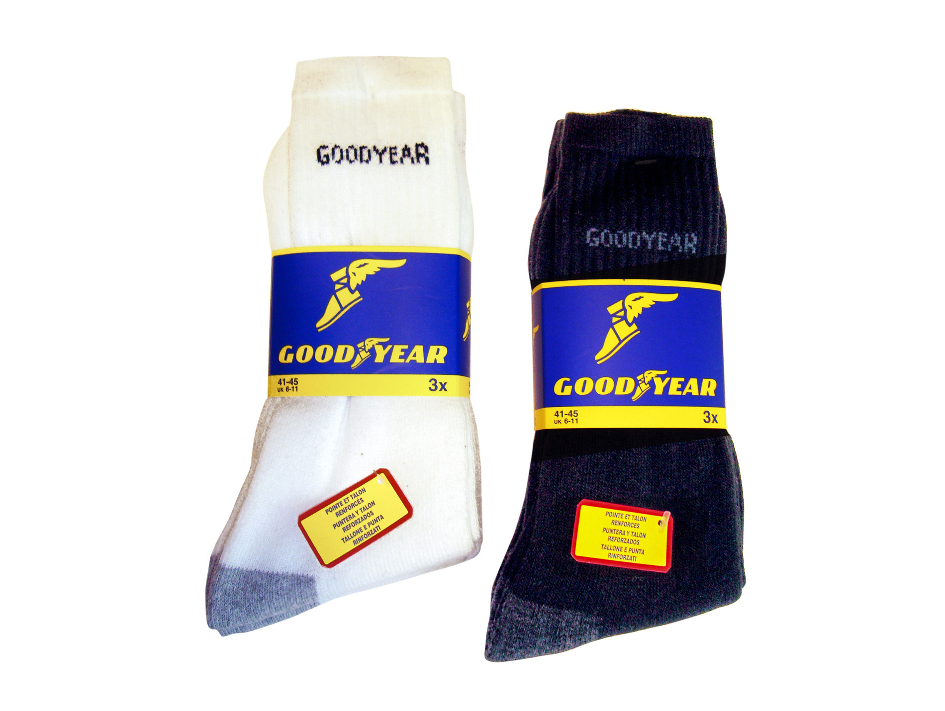 Chaussettes GOODYEAR MIX-GDYR-05A coton/poly x3