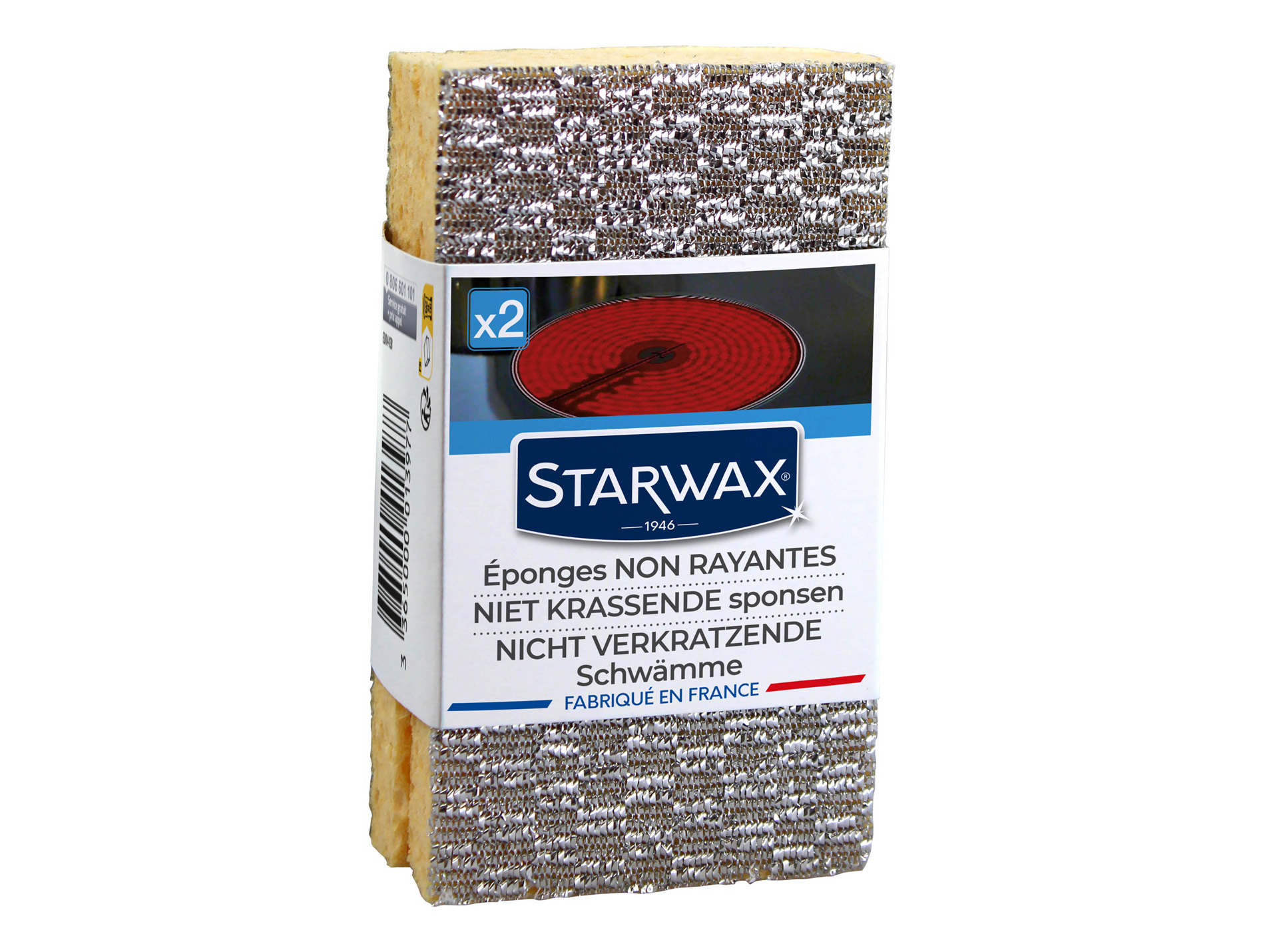 Eponge non rayante x2 STARWAX