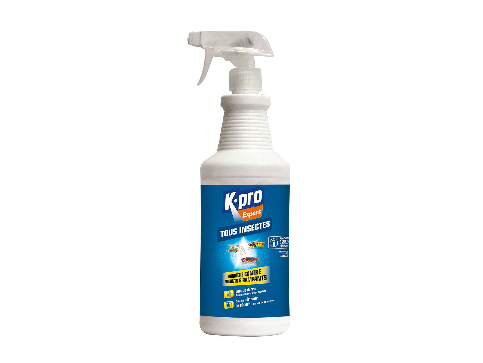 Barrière tous insectes volants rampants vaporisateur 1L KAPO