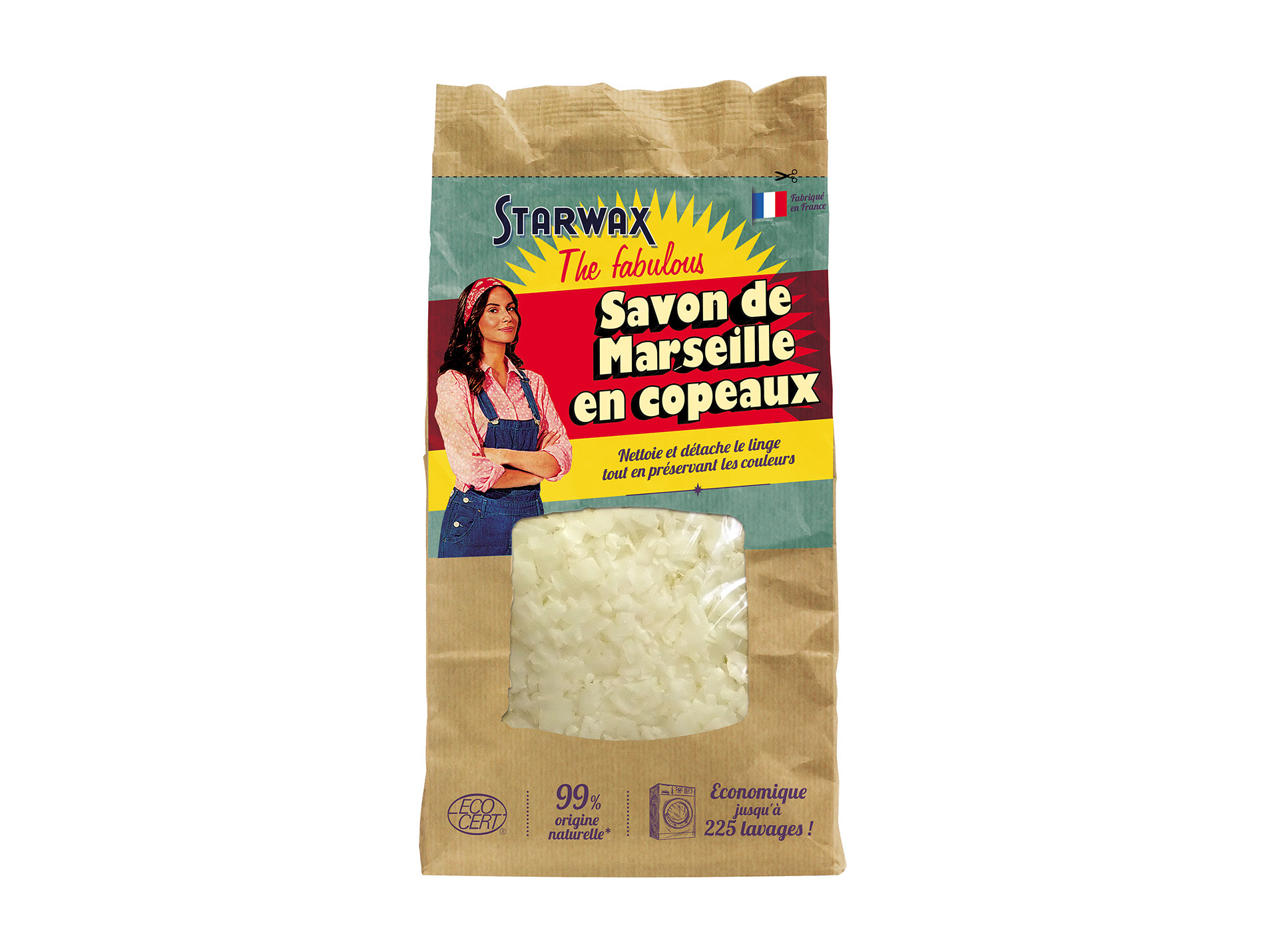 Savon de Marseille en copeaux 750g FABULOUS