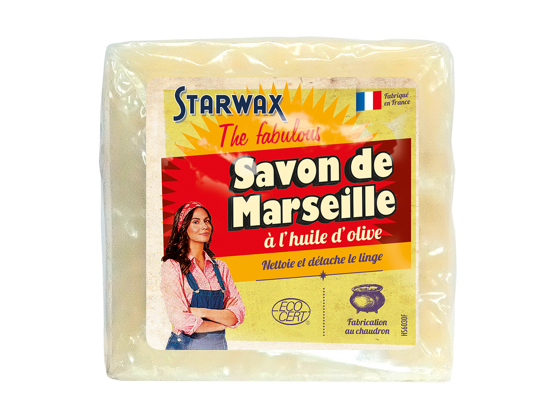Savon de Marseille à l'huile d'olive FABULOUS 300g