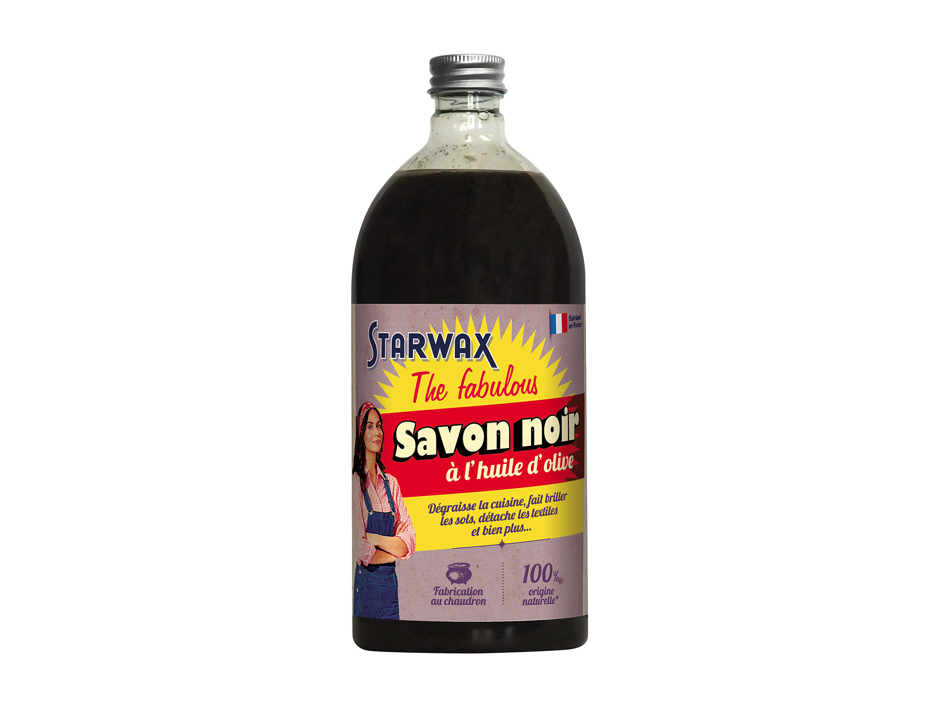 Savon noir à l'huile d'olive FABULOUS 1L
