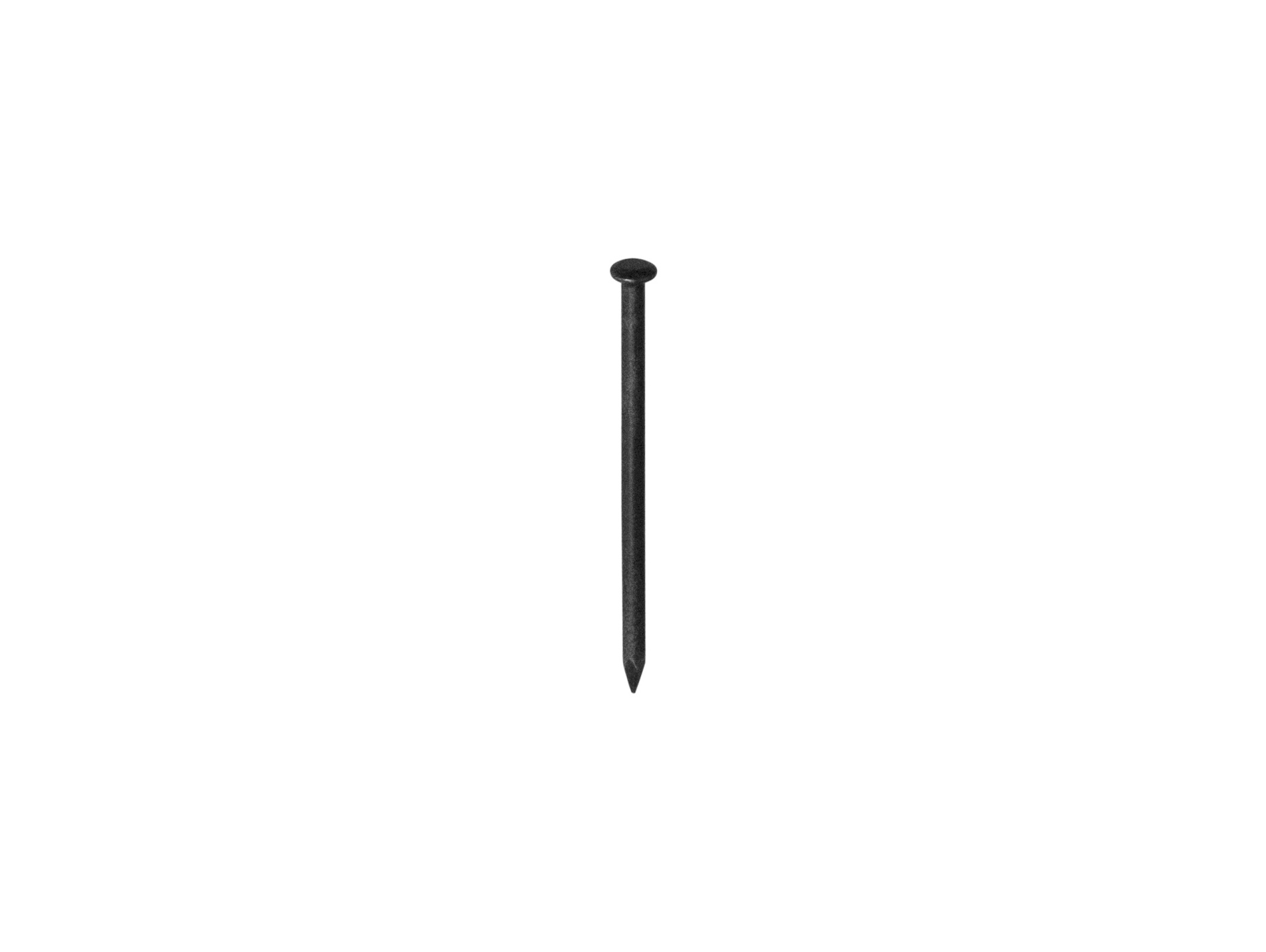 Pointe tête ronde acier bleui Ø2 L.16 - 80g