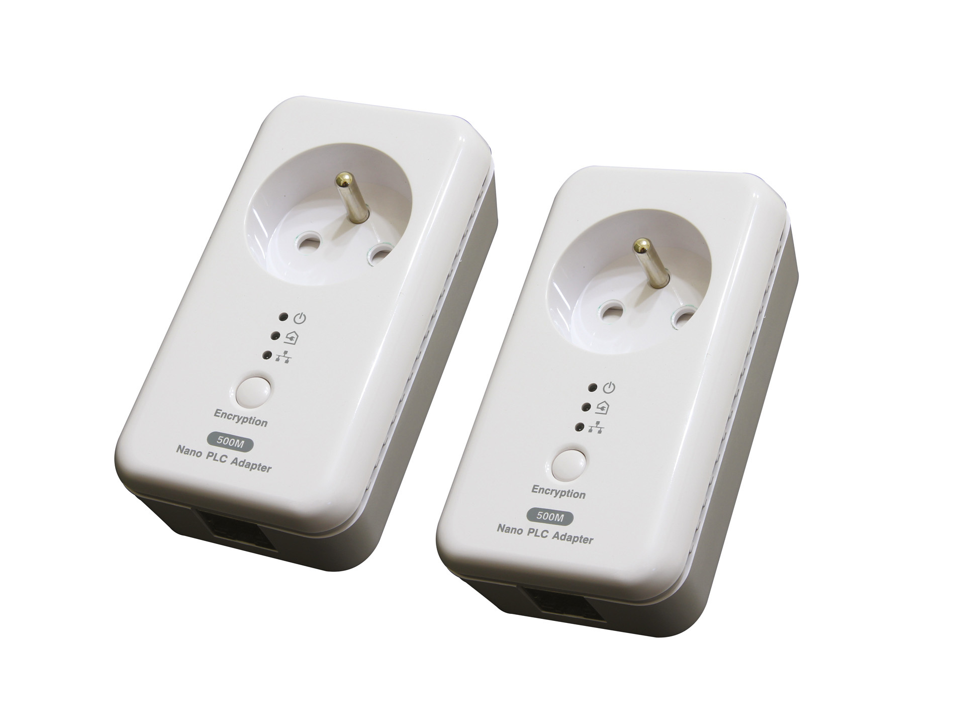 2 Prises CPL 500MBPS plug