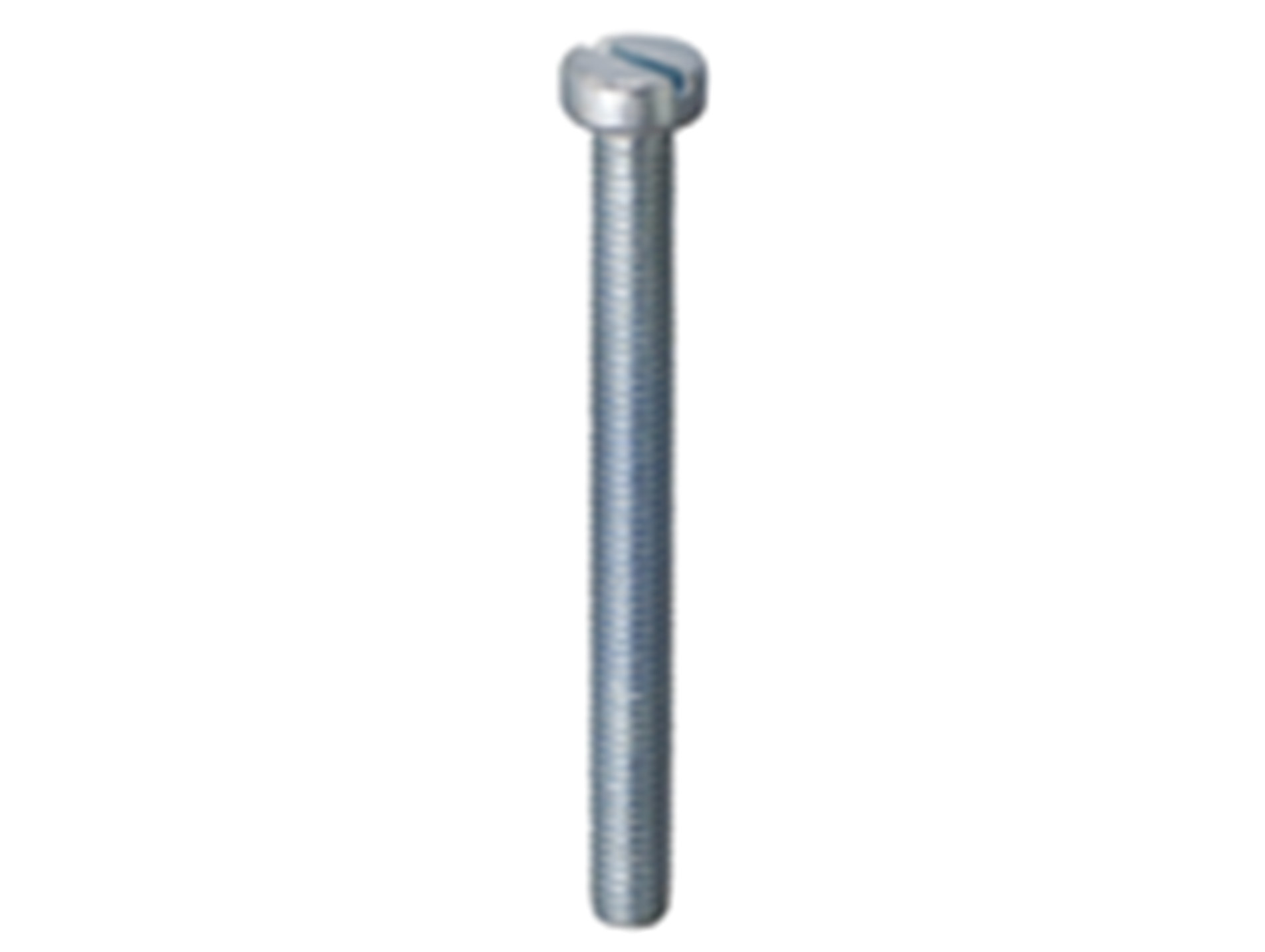 Boulon tête cylindrique fendue Ø4mm L.20mm x20
