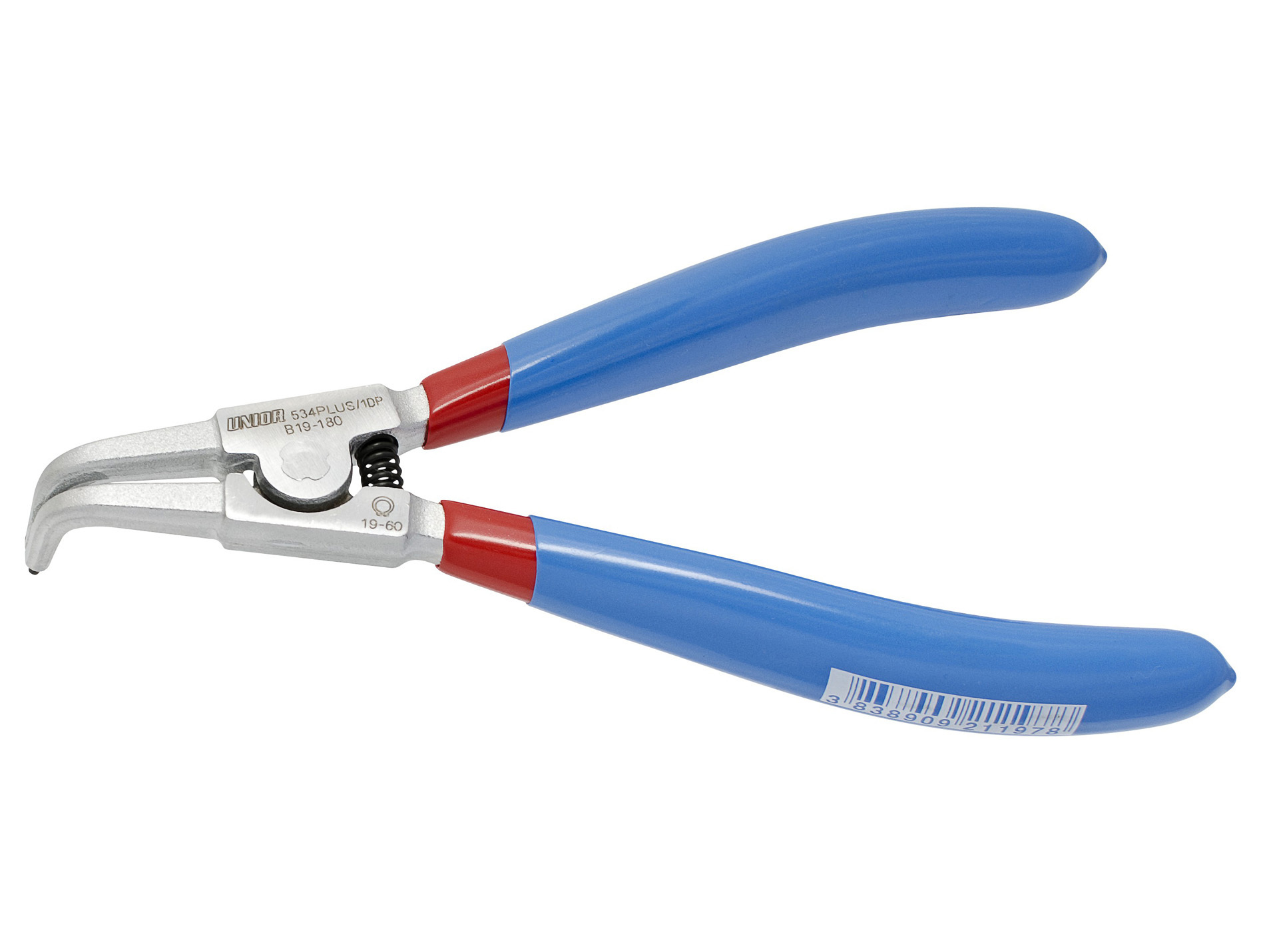Pince coudée pour circlips extérieurs UNIOR 19-60mm