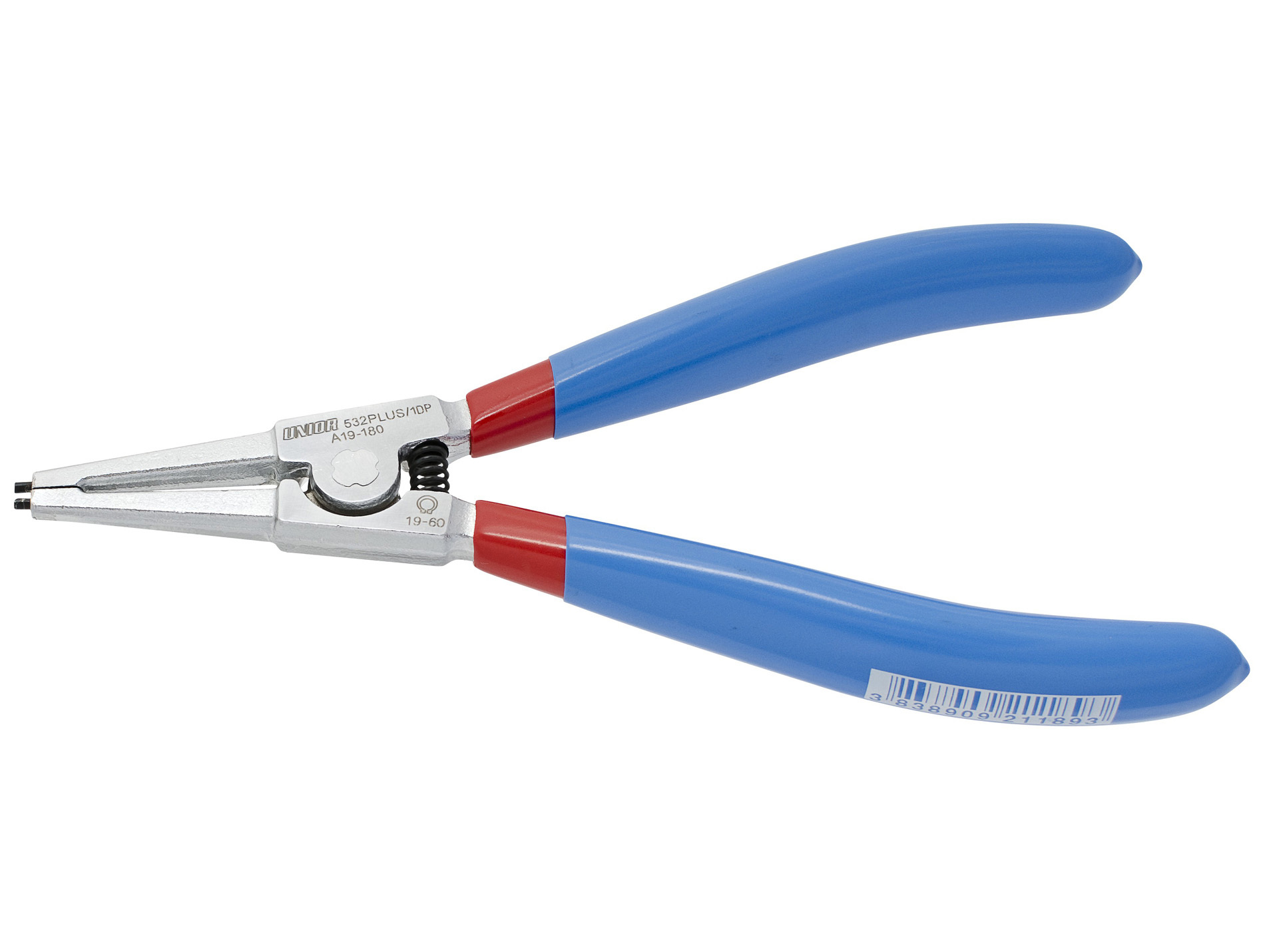 Pince droite pour circlips extérieurs UNIOR 19-60mm