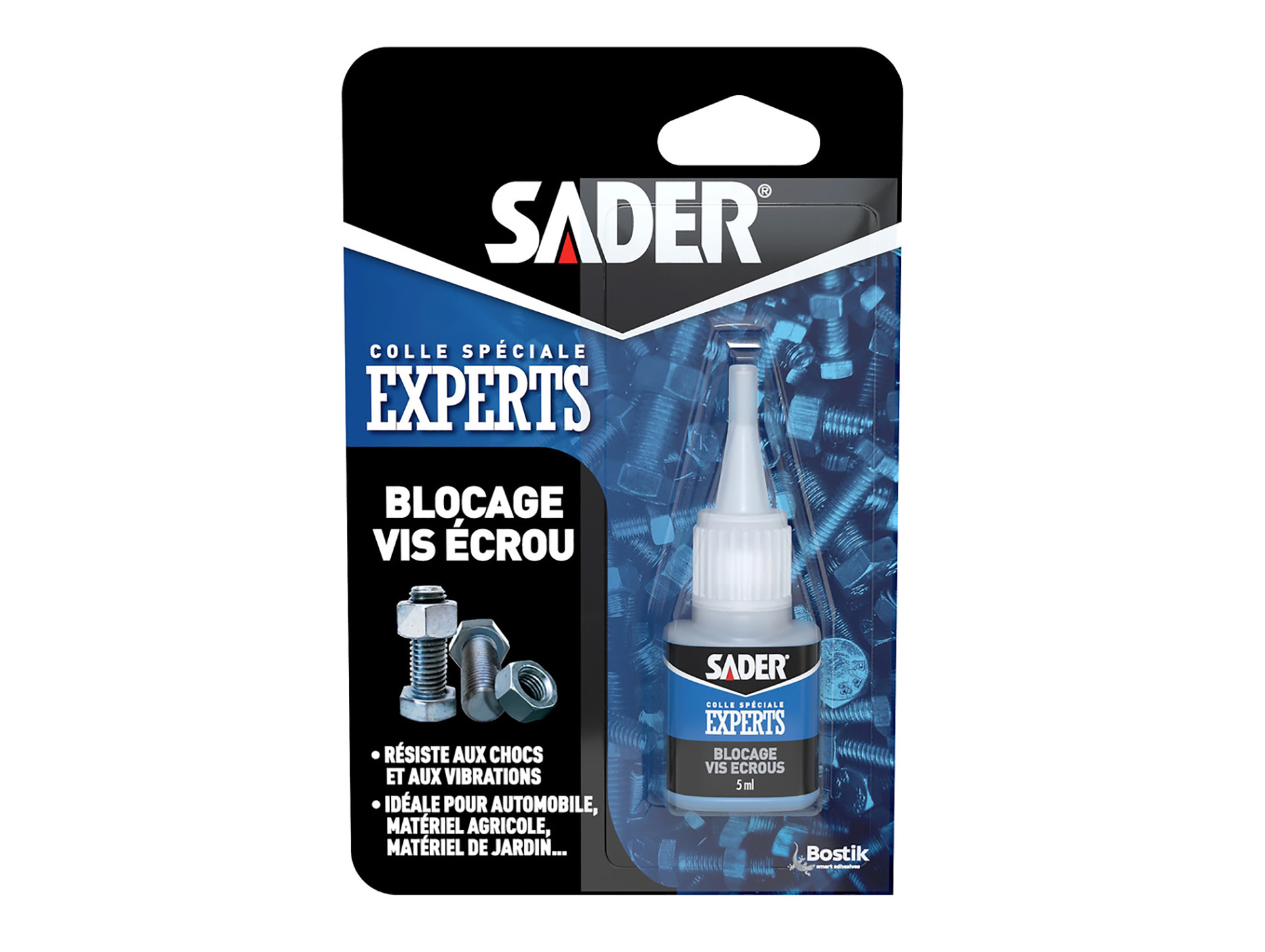 Colle blocage vis écrou BOSTIK 5ml