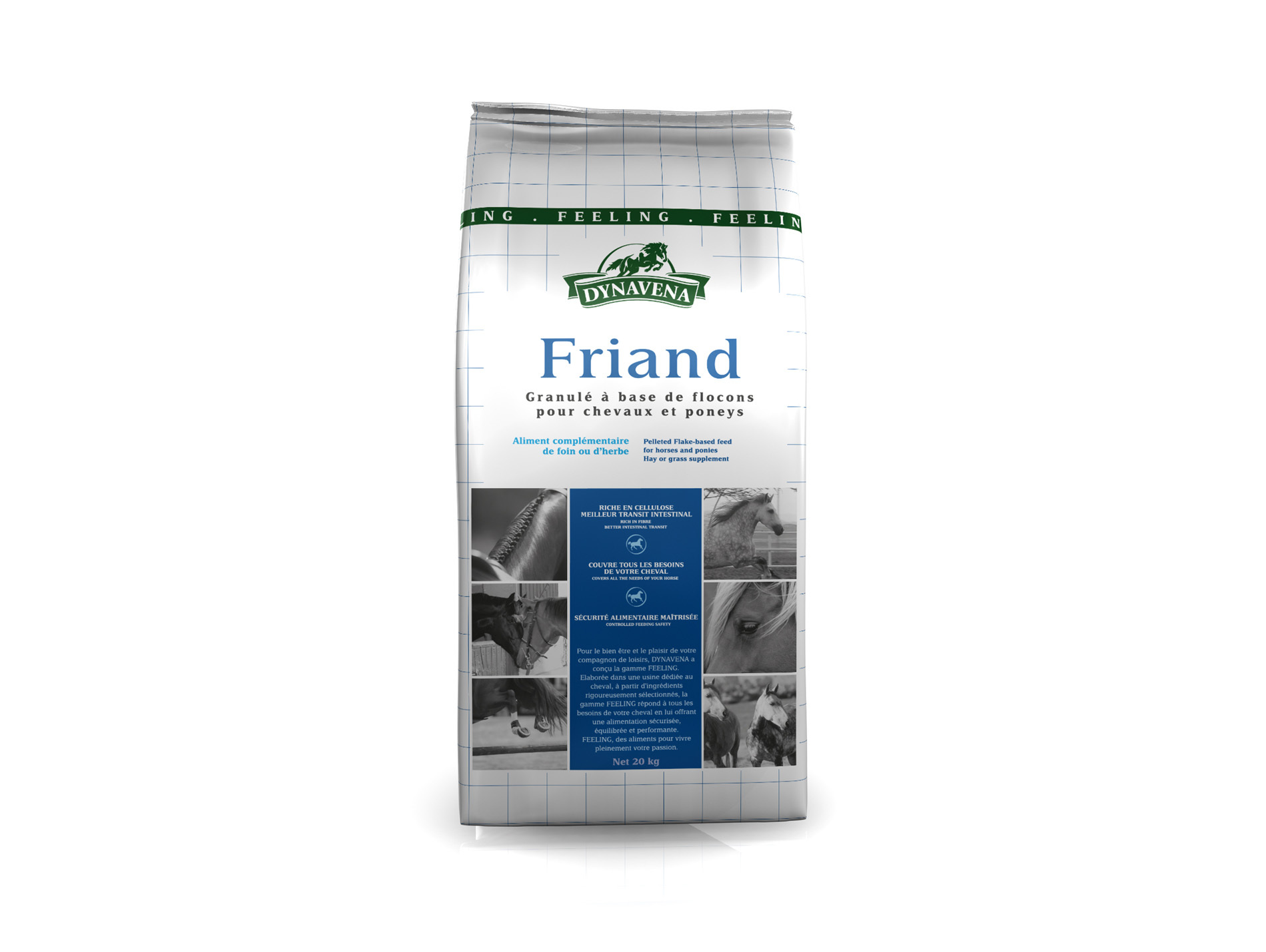 Aliment cheval DYNAVENA Friand 20kg