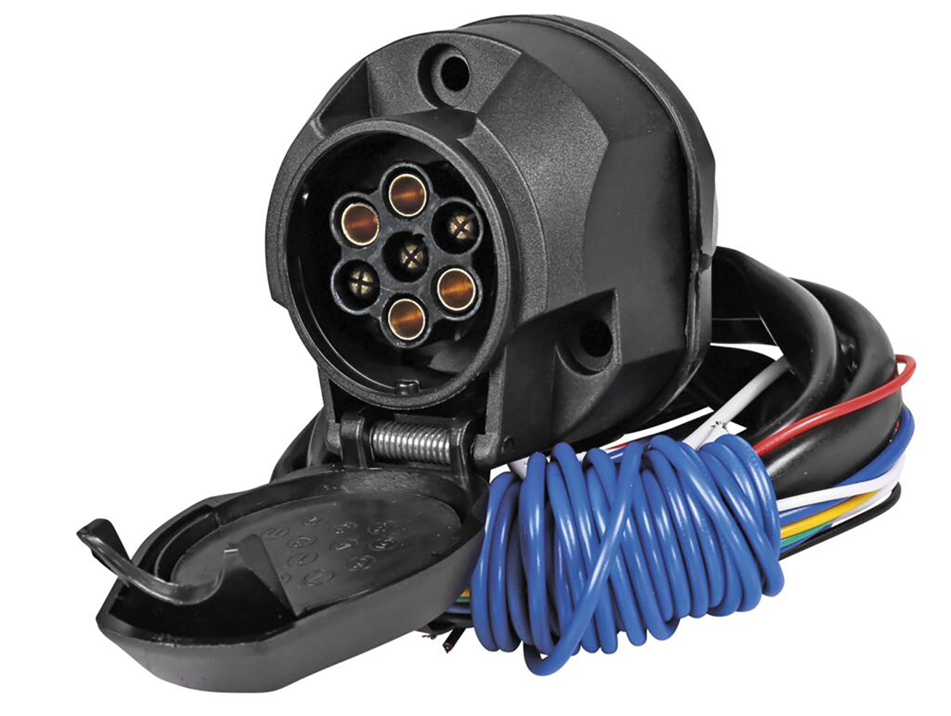 Faisceau attelage électrique 7 plots pour remorque