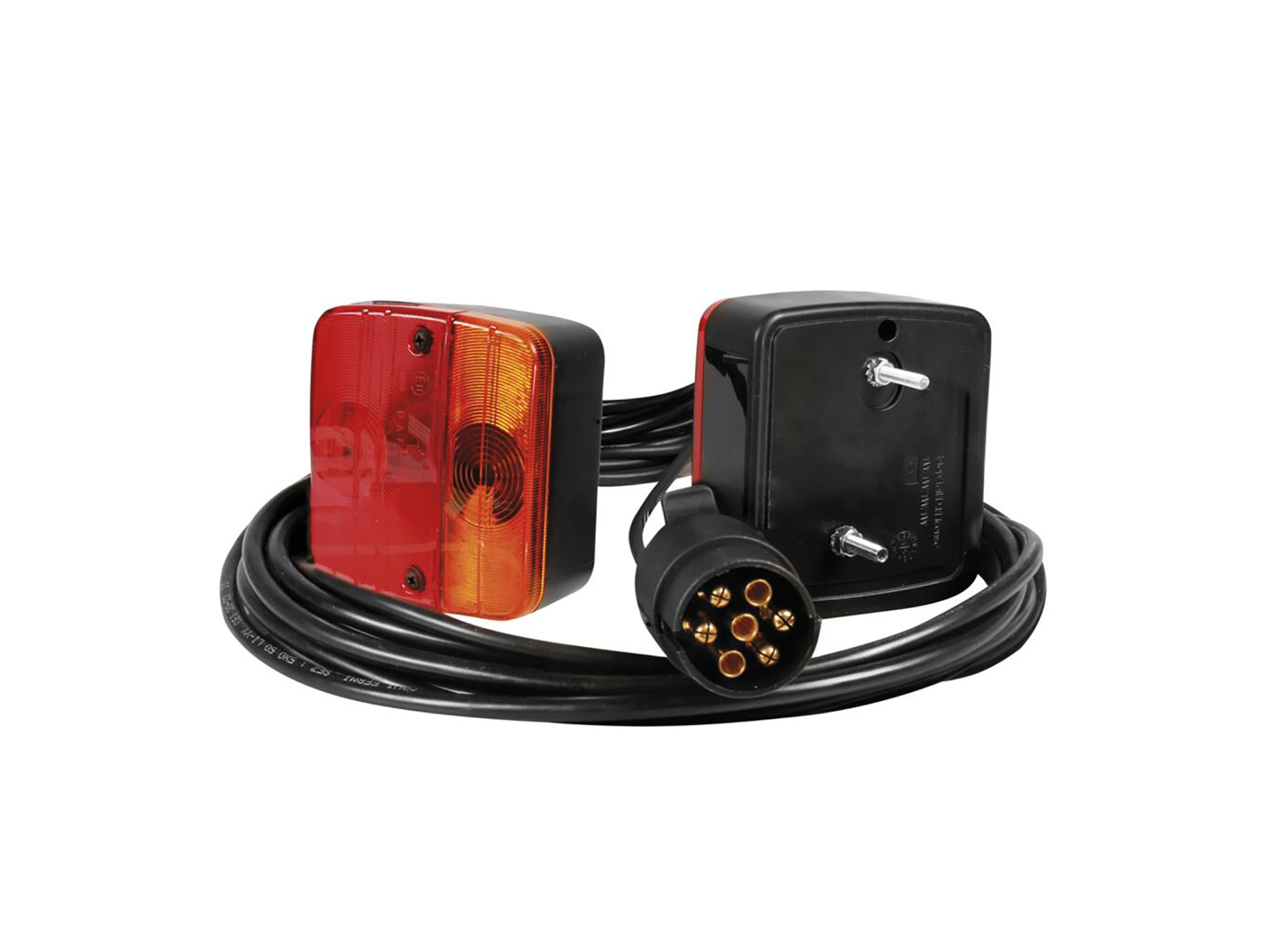Kit de signalisation feu arrière pour remorque