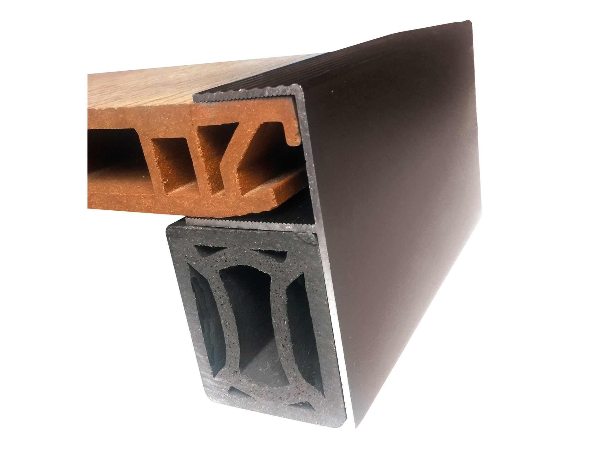 Cornière rigide Alu OCEPLAST 8,1x2,7cm L.2m